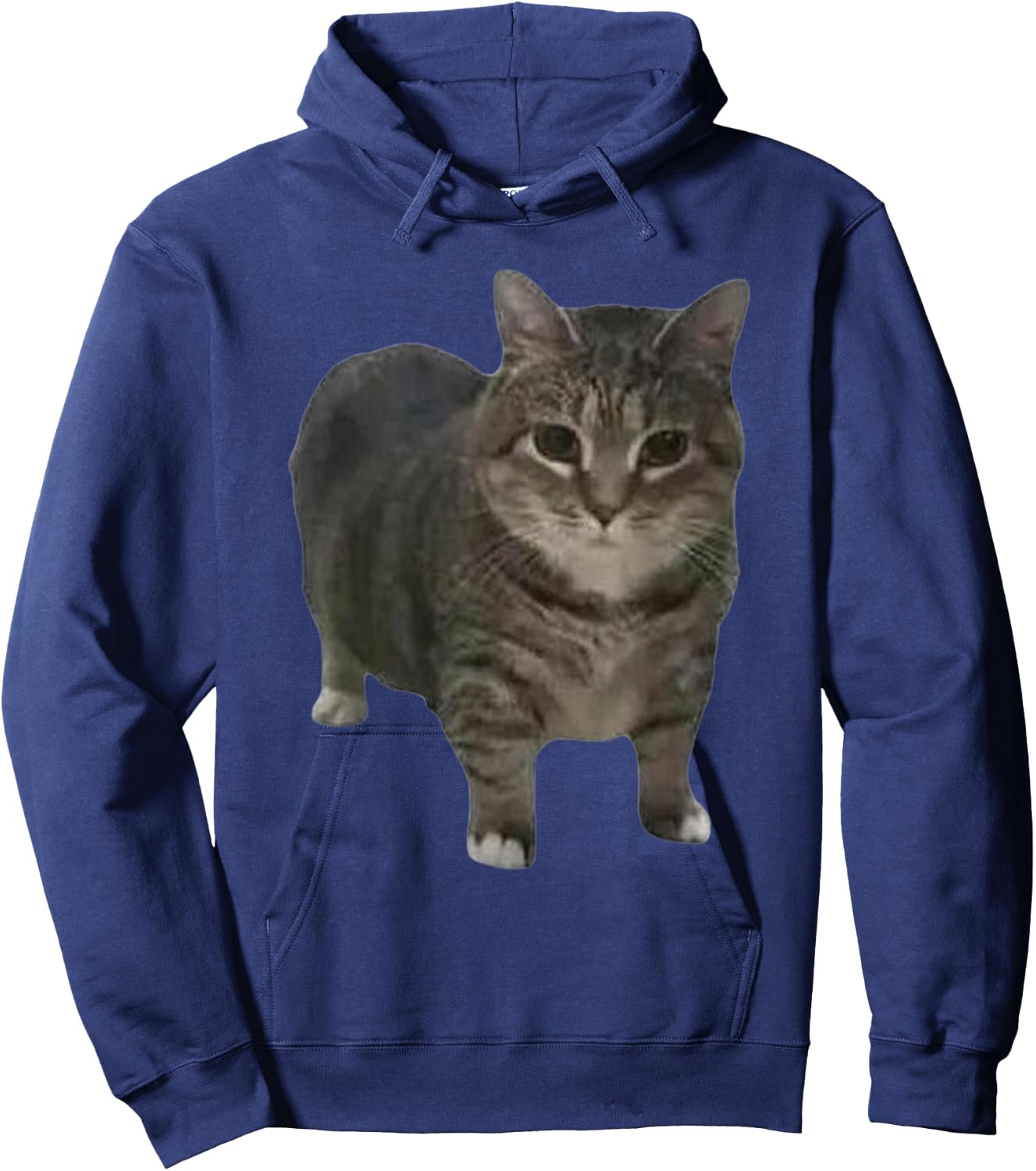 Funny oiia oiia Spinning Cat Meme Men Women Hoodie - Hoodie | Navy