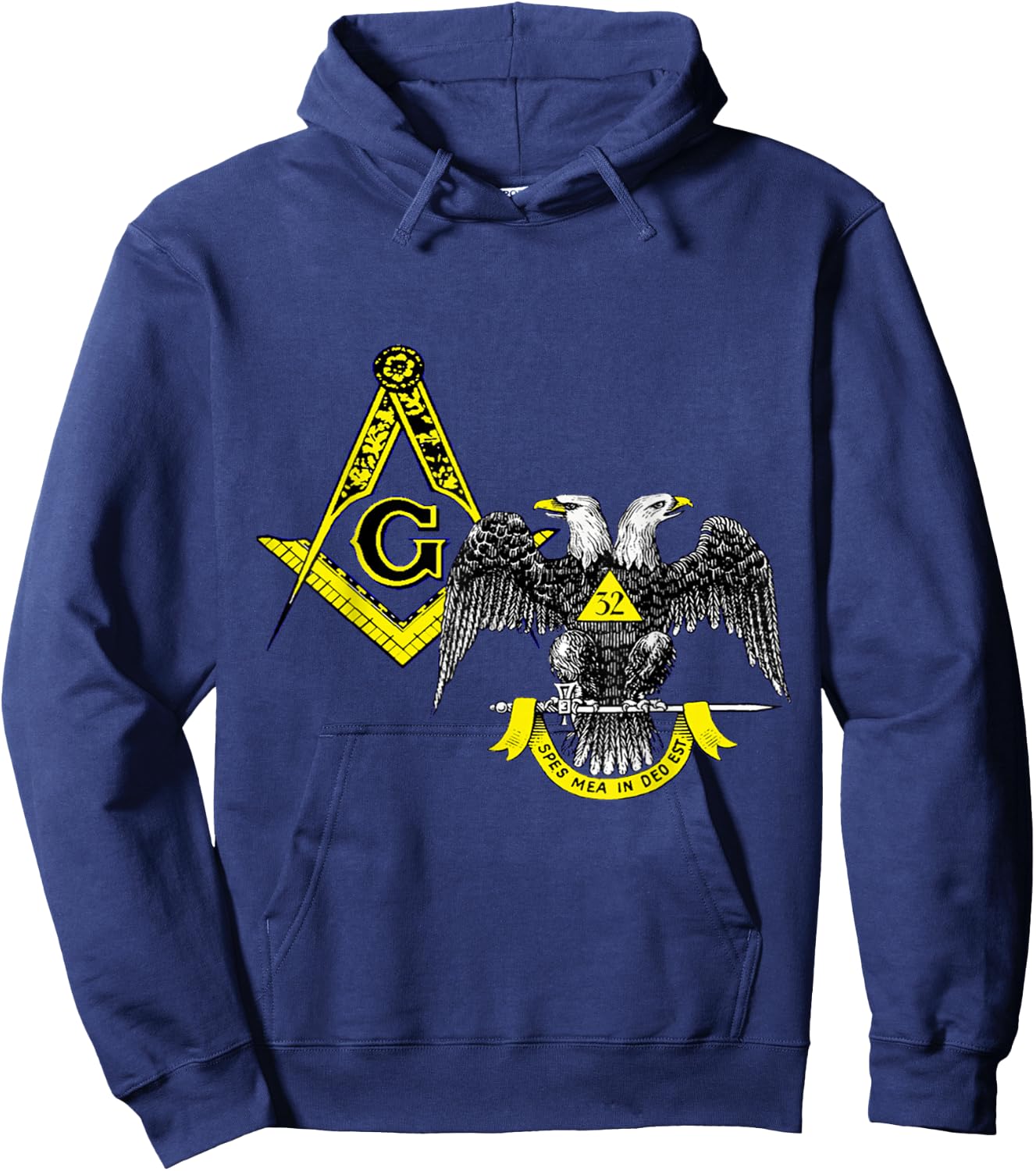 Masonic Scottish Rite PHA T Shirt Hoodie - Hoodie | Navy
