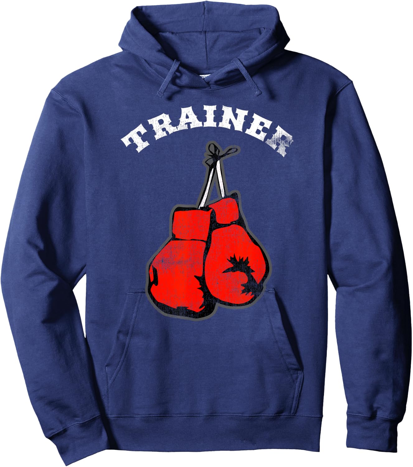 Business Marketing - Boxing Trainer Hoodie - Hoodie | Navy