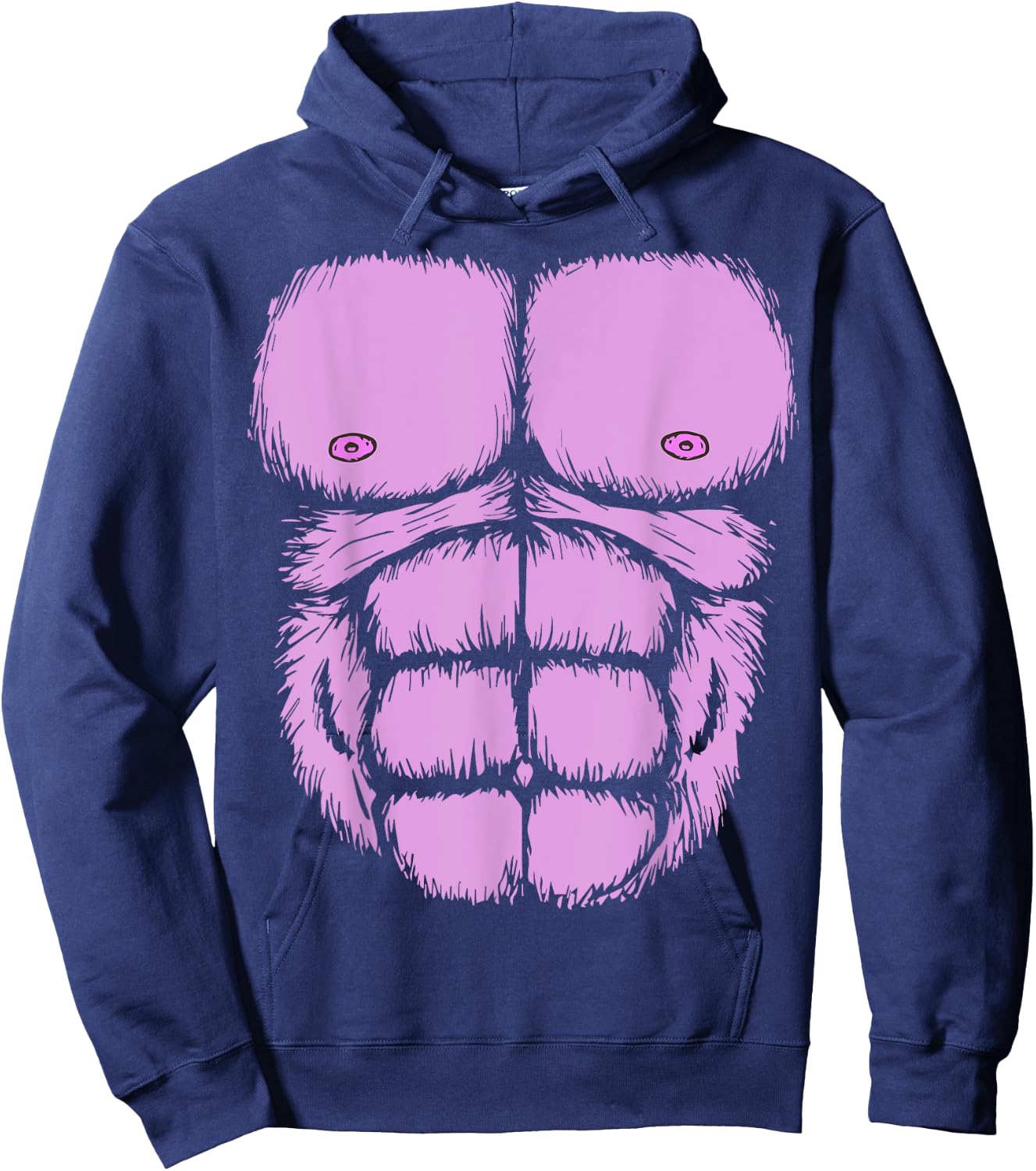 Purple Ape Shirt Hoodie - Hoodie | Navy