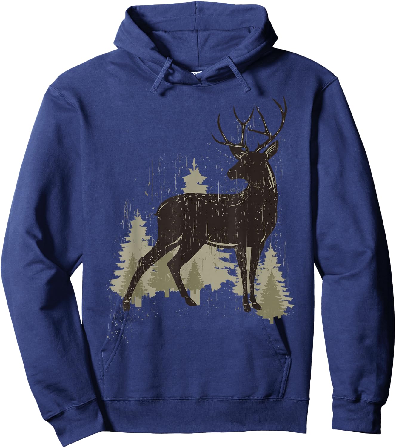 Deer Lover Funny - Deer Hoodie - Hoodie | Navy