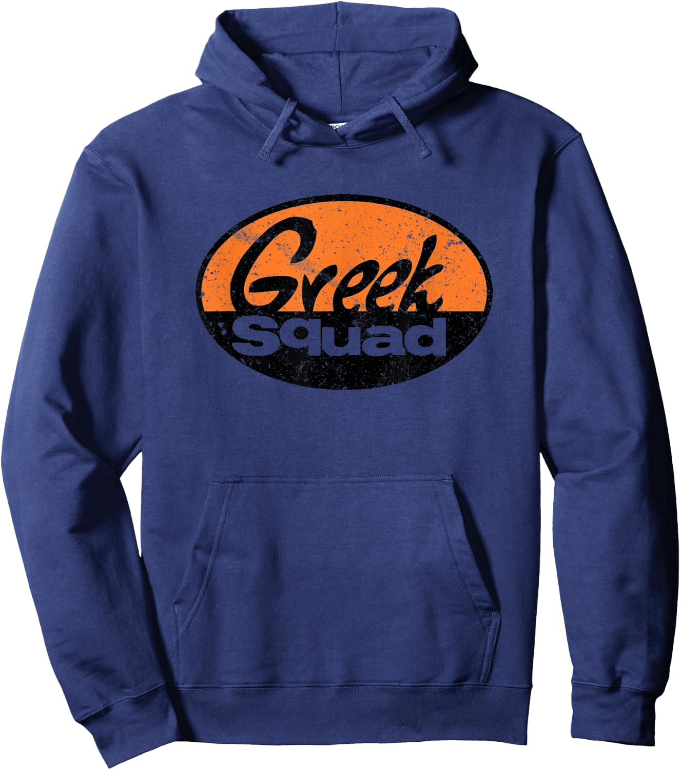 Greek Squad Geek Squad Parody Vintage Hoodie - Hoodie | Navy