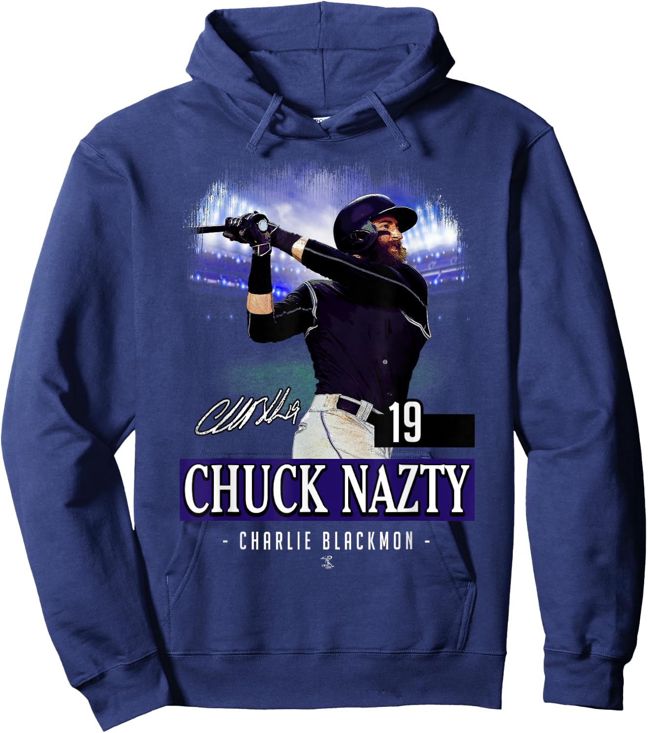 Charlie Blackmon - Apparel Hoodie - Hoodie | Navy