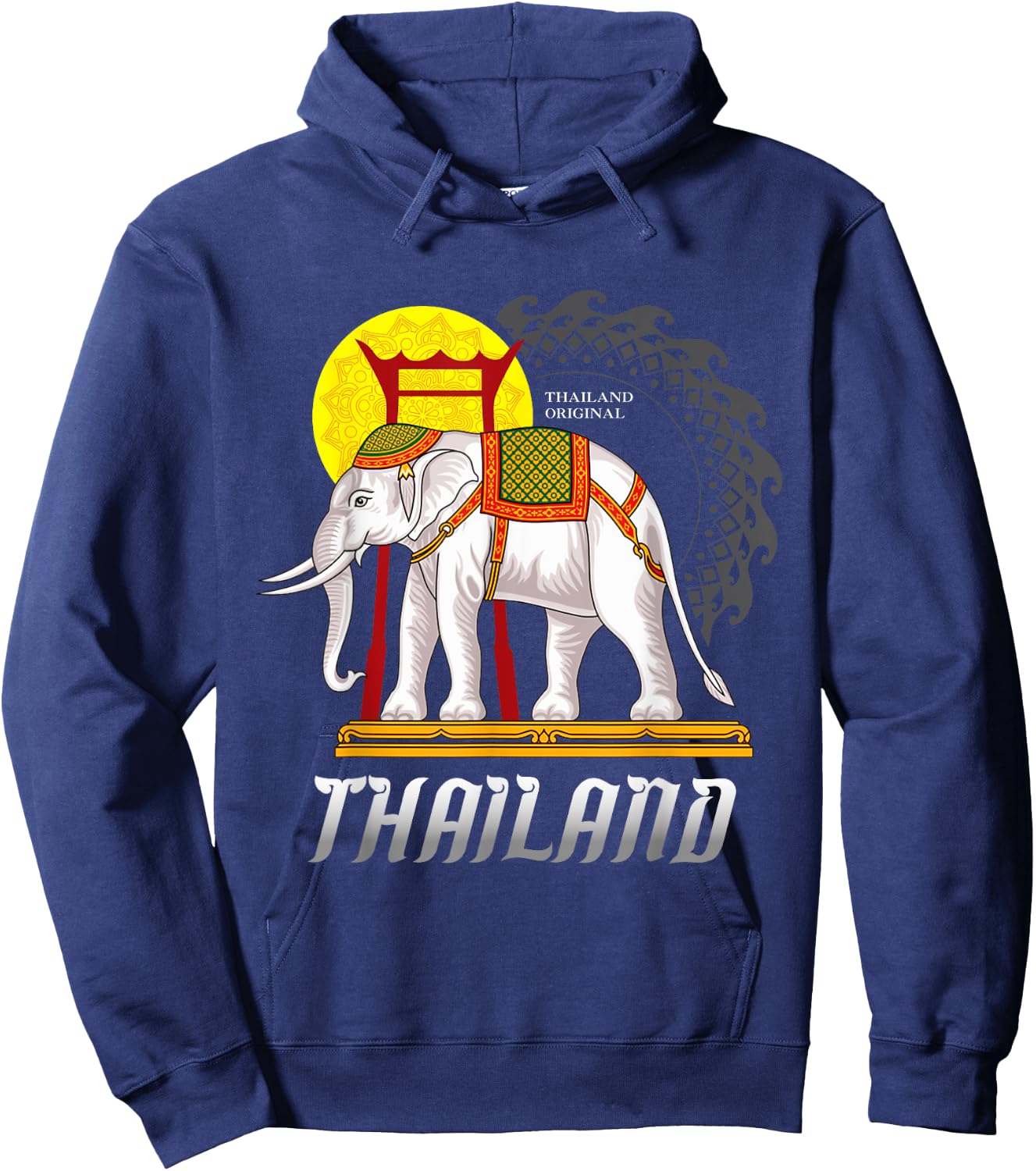 Thailand Original Thai elephant Gift women Hoodie - Hoodie | Navy