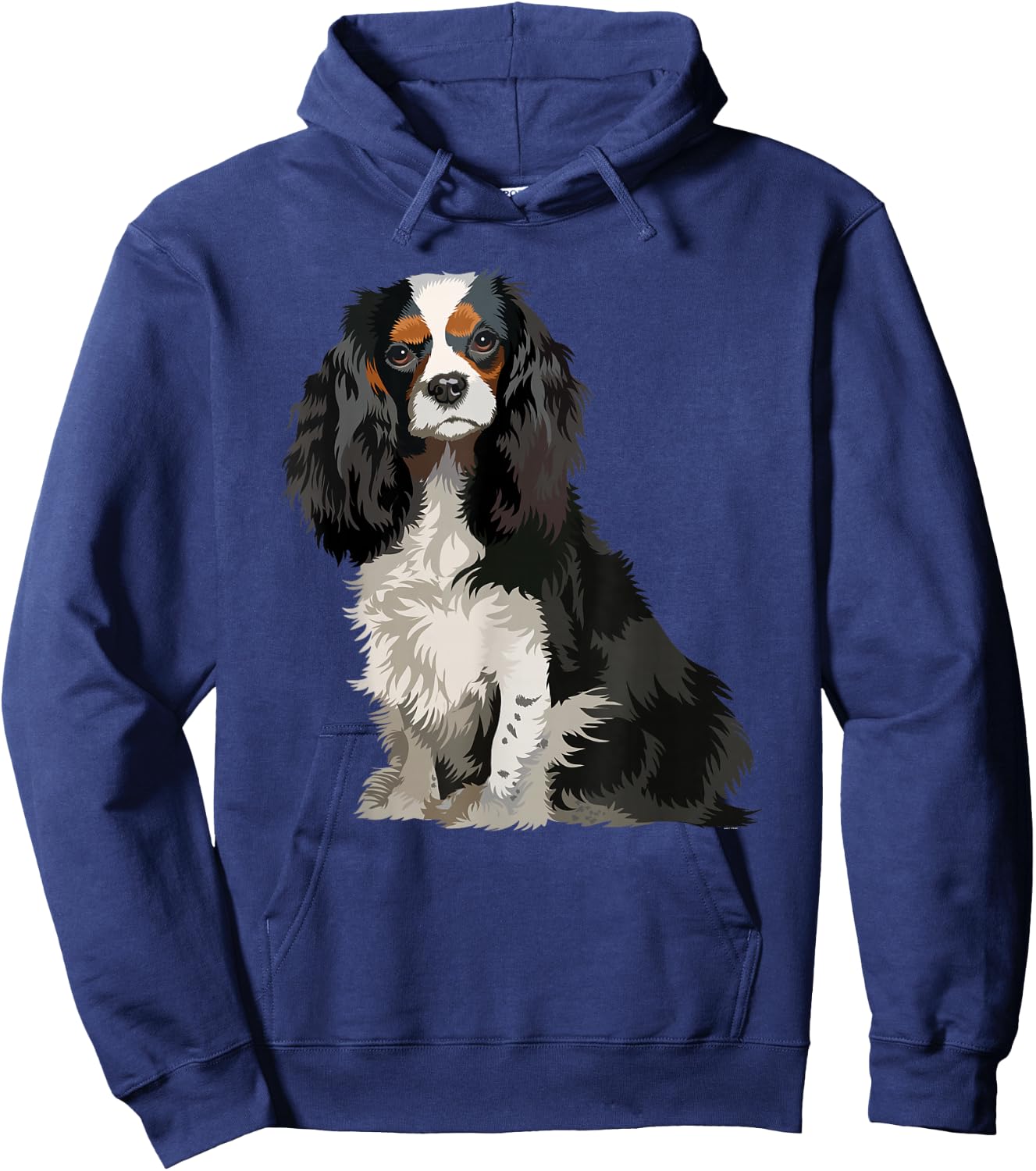 Cavalier King Charles Spaniel Gifts Dog pop Art Hoodie - Hoodie | Navy