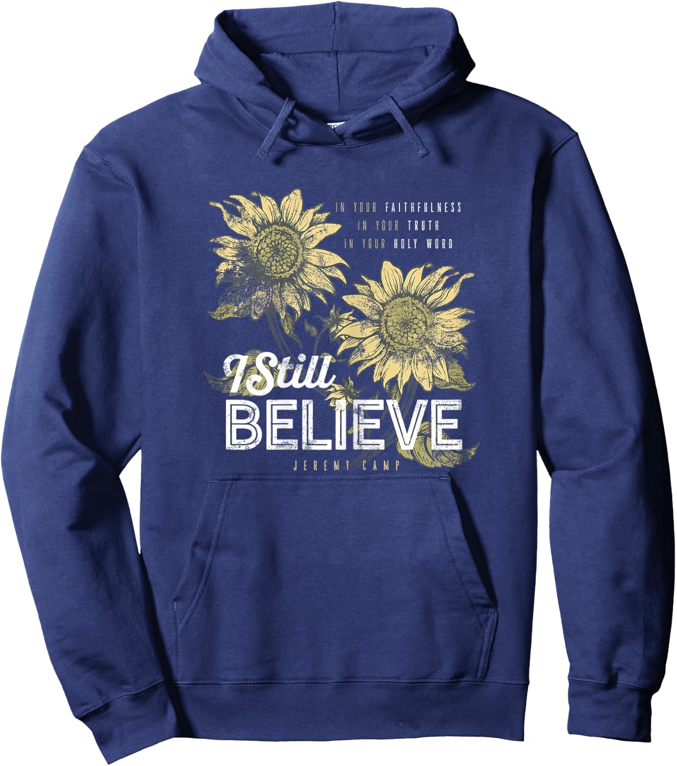 Jeremy Camp - I Still Believe Hoodie - Hoodie | Navy