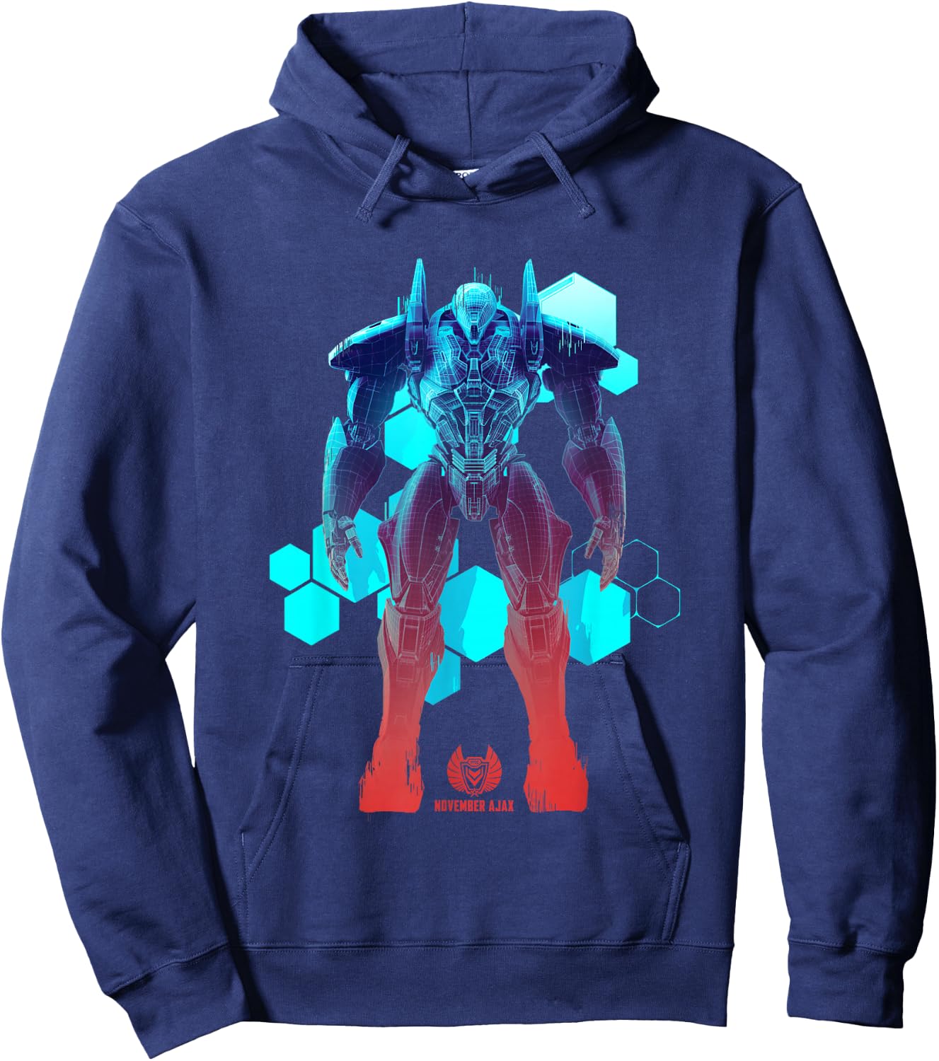 November Ajax Blueprint Hoodie - Hoodie | Navy