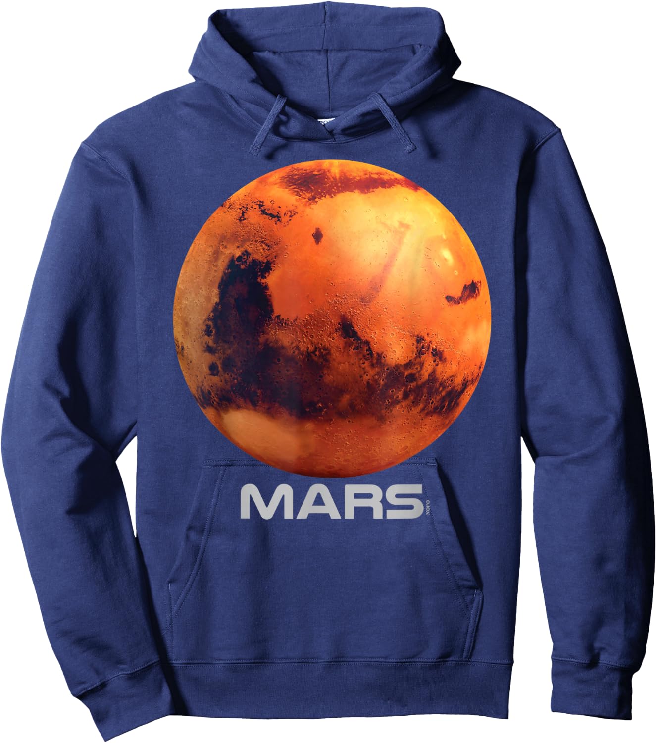 Mars Shirt, Solar System Planet Hoodie - Hoodie | Navy