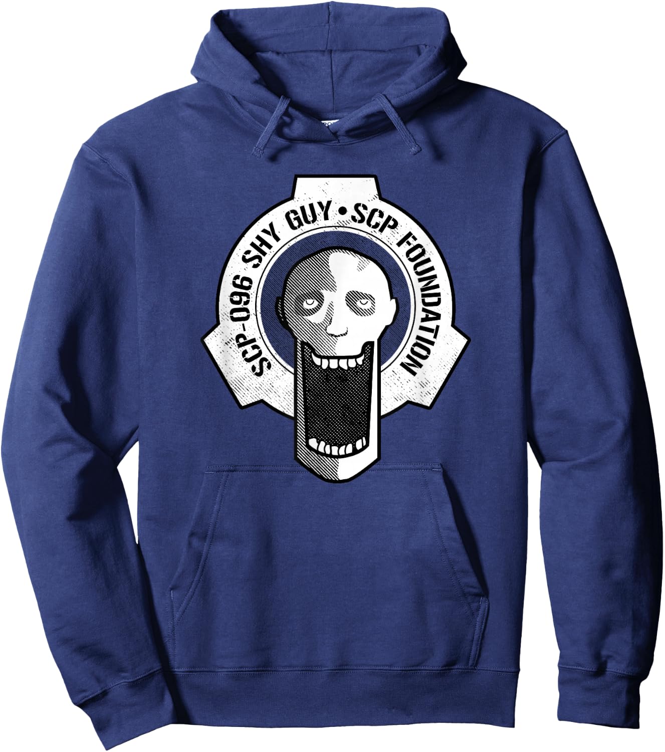 SCP-096 Shy Guy SCP Foundation Hoodie - Hoodie | Navy