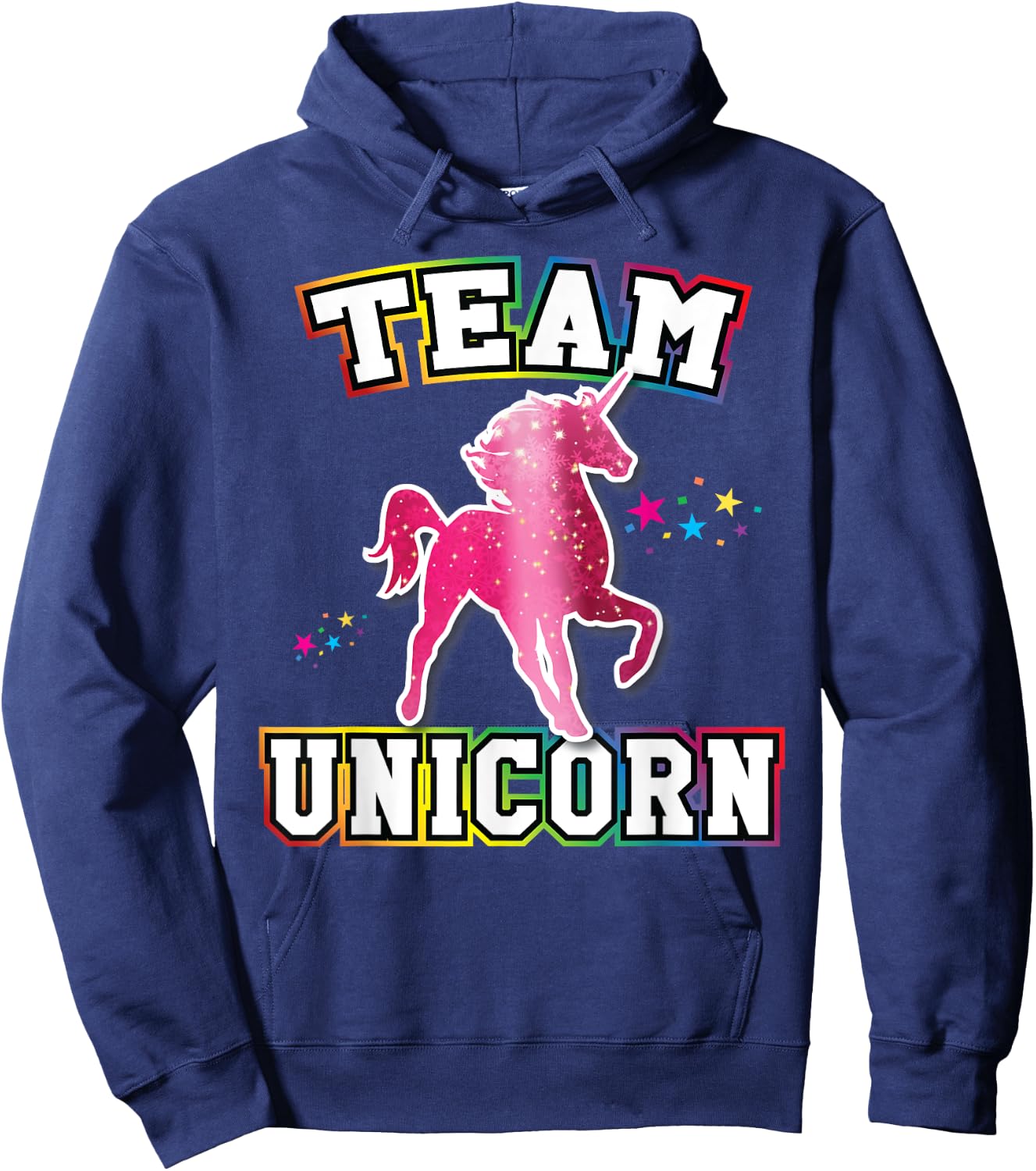 Team Unicorn Hoodie - Hoodie | Navy