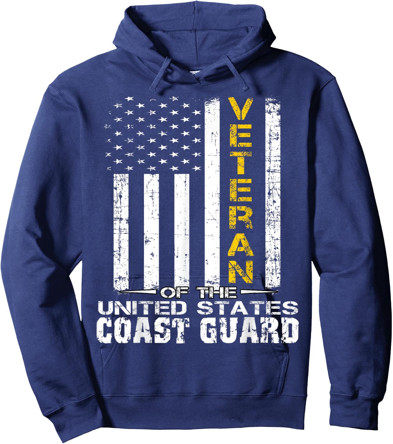 Veteran of the United States US Coast Guard Hoodie - Hoodie | Navy