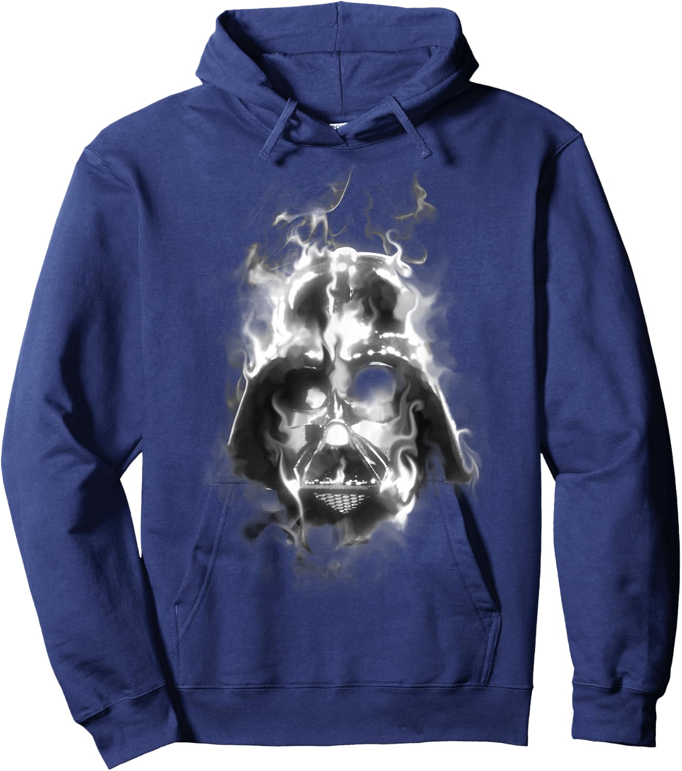 Star Wars Darth Vader Sith Lord Smoke Portrait Hoodie - Hoodie | Navy