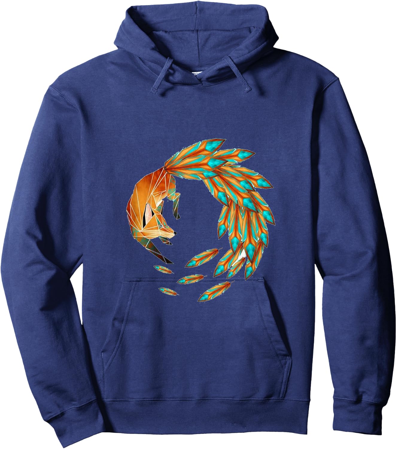 9 Tailed Fox Hoodie - Hoodie | Navy