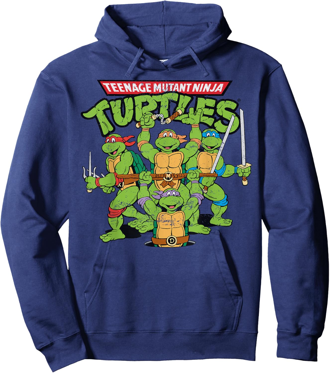 Teenage Mutant Ninja Turtles - Classic Hoodie - Hoodie | Navy