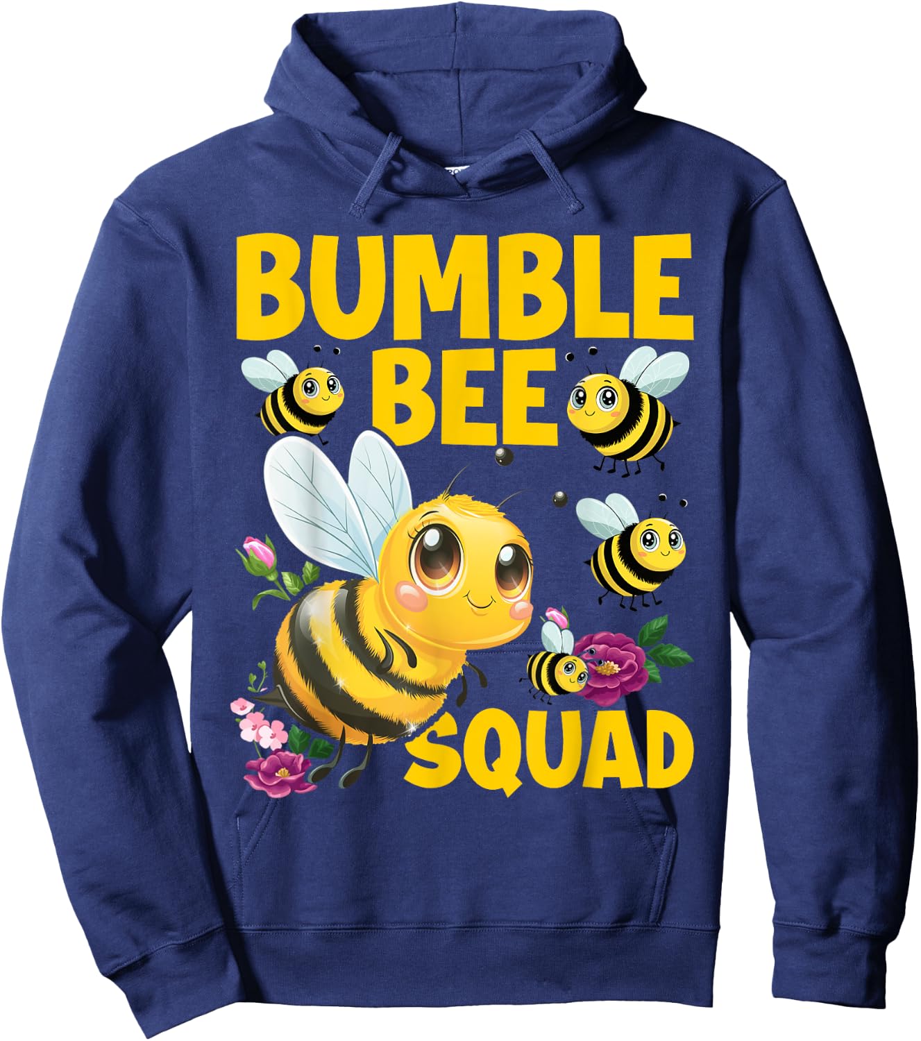 Bumble Bee Squad Bumblebee Team Group Family Hoodie - Hoodie | Navy