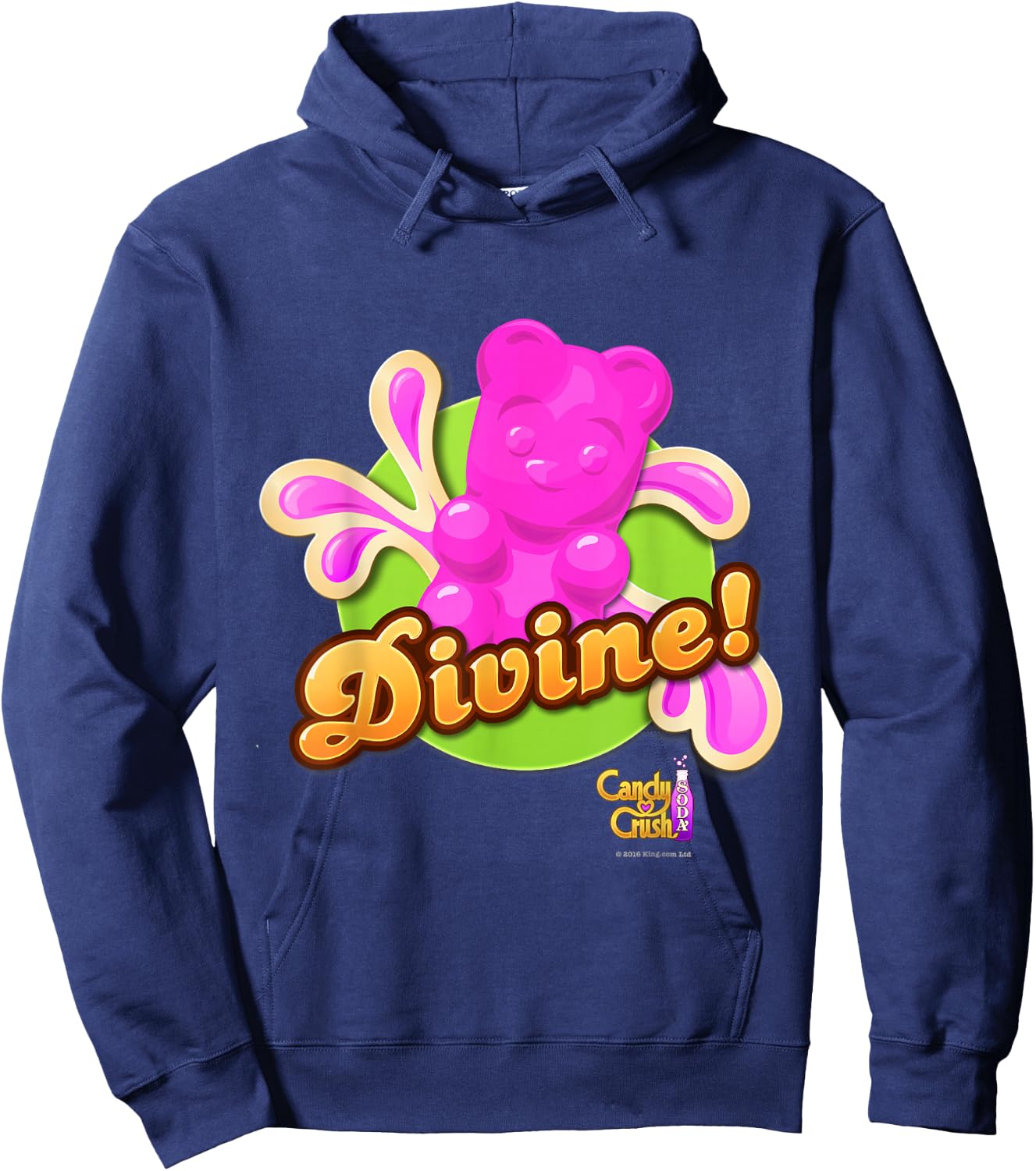 Candy Crush Soda 'Divine!' Hoodie - Hoodie | Navy