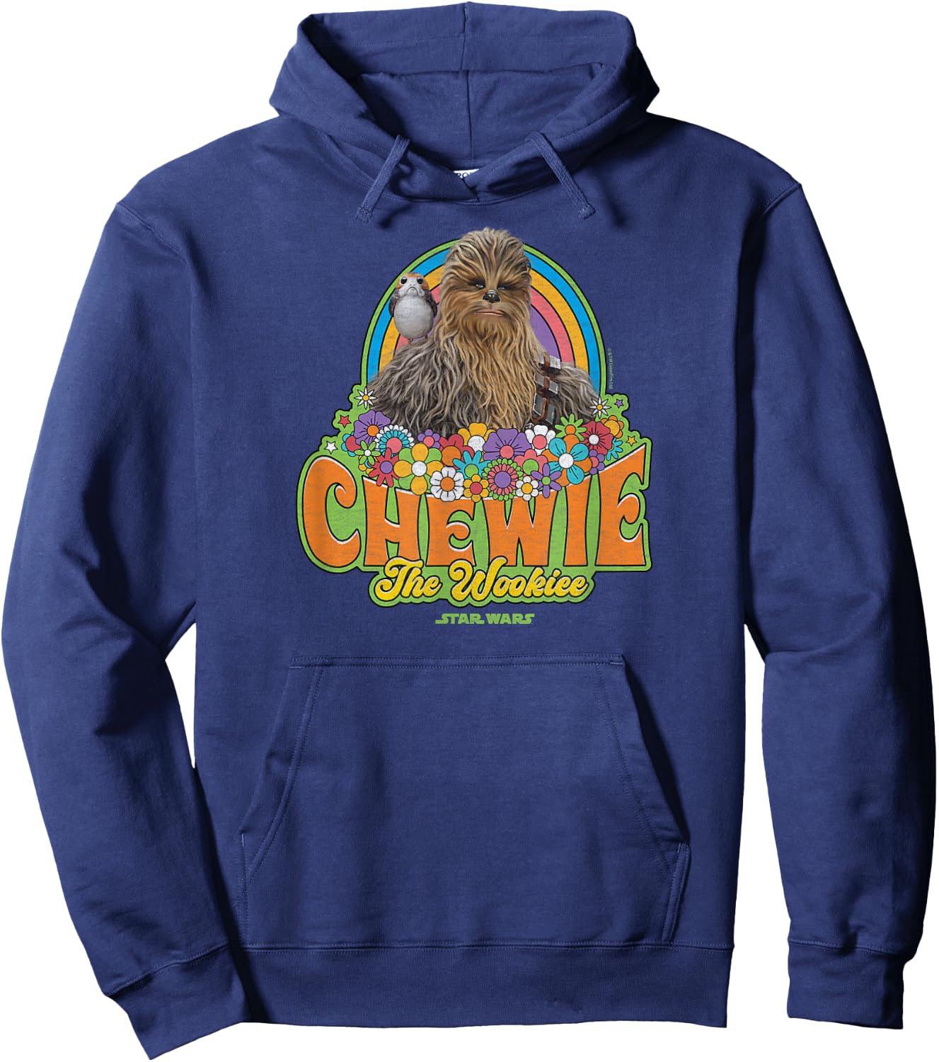 Star Wars - Retro Chewbacca Hoodie - Hoodie | Navy