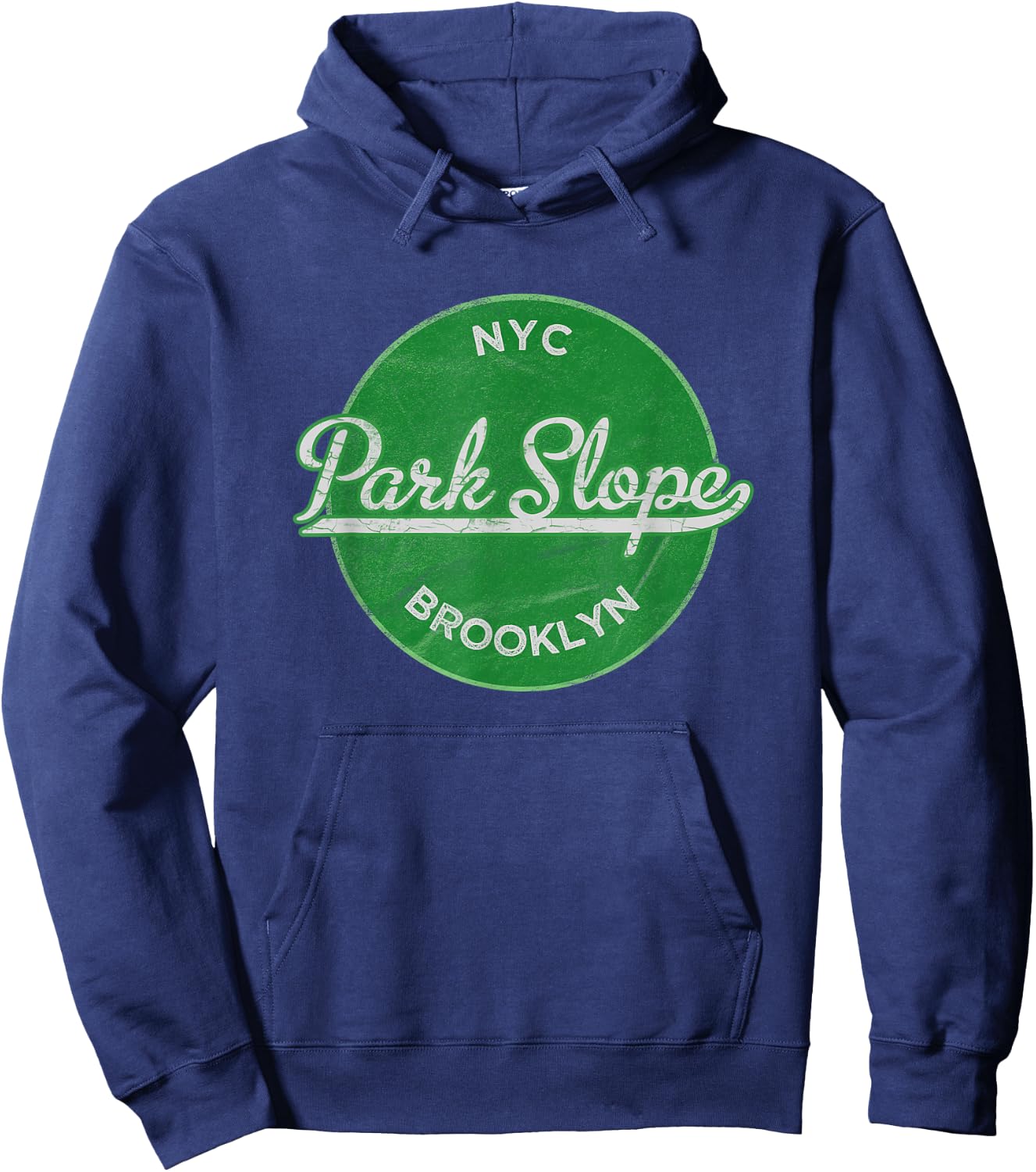 Cool Vintage Park Slope Brooklyn Hoodie - Hoodie | Navy