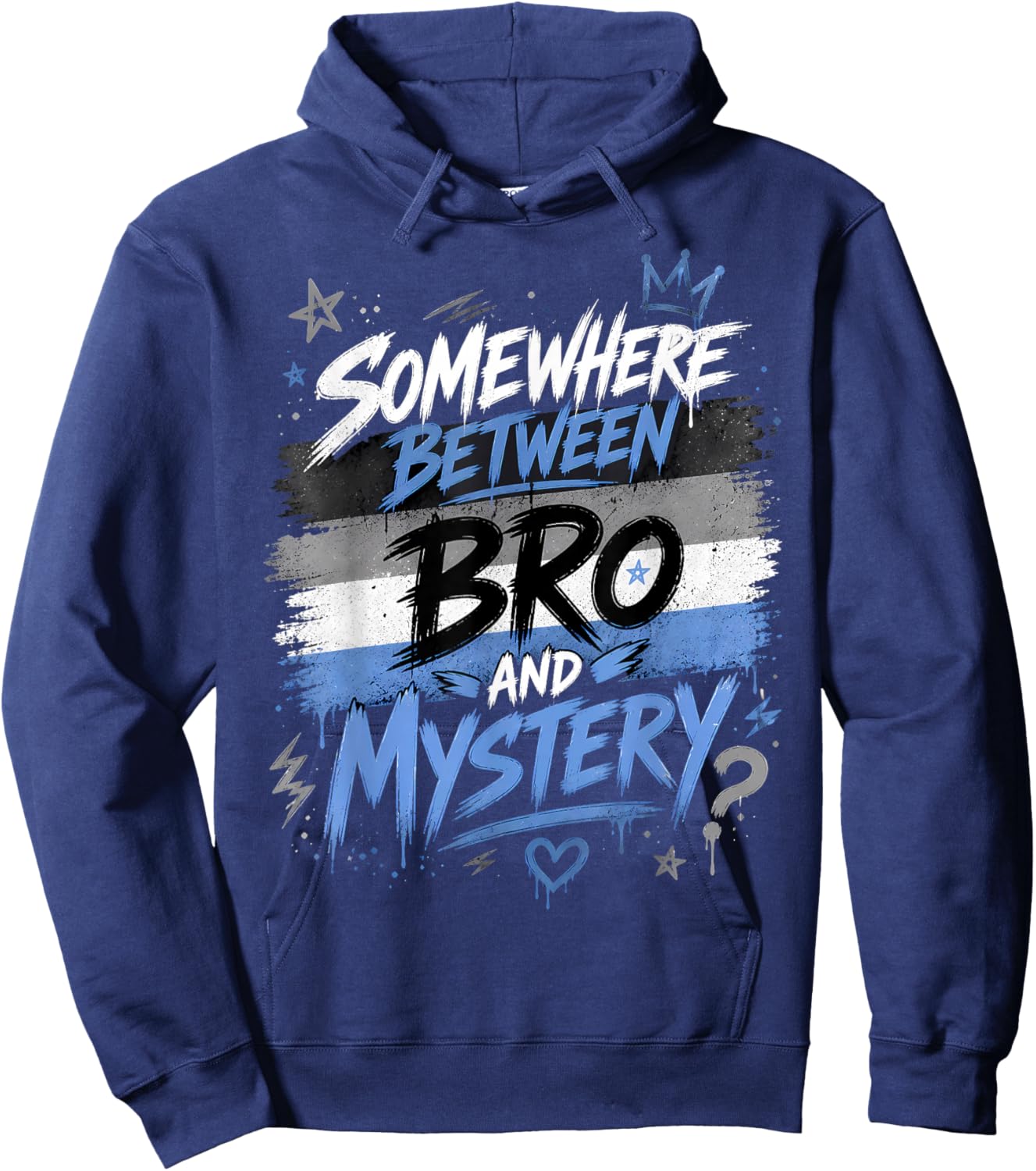 Funny Demiboy Hoodie - Hoodie | Navy