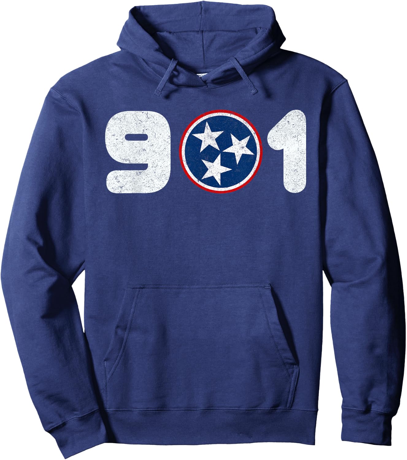 901 Tennessee Flag Hoodie - Hoodie | Navy