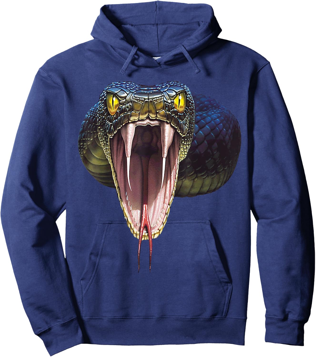 Scary Black Mamba Snake Halloween Costume Gift Hoodie - Hoodie | Navy