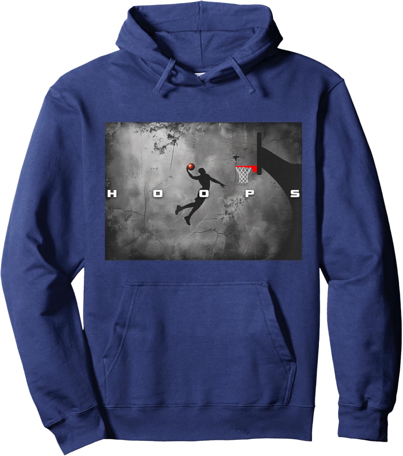 Basketball Hoodie - Hoodie | Navy