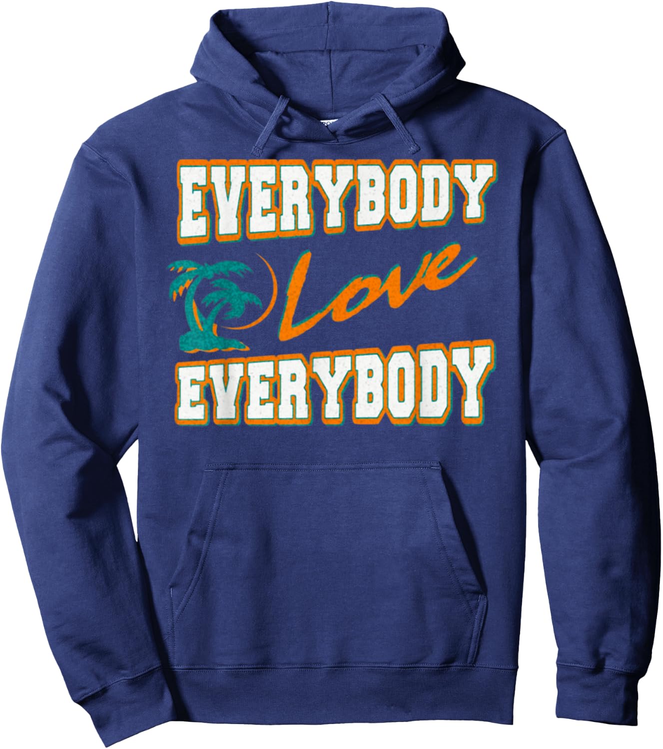 Everybody Love Everybody Hoodie - Hoodie | Navy