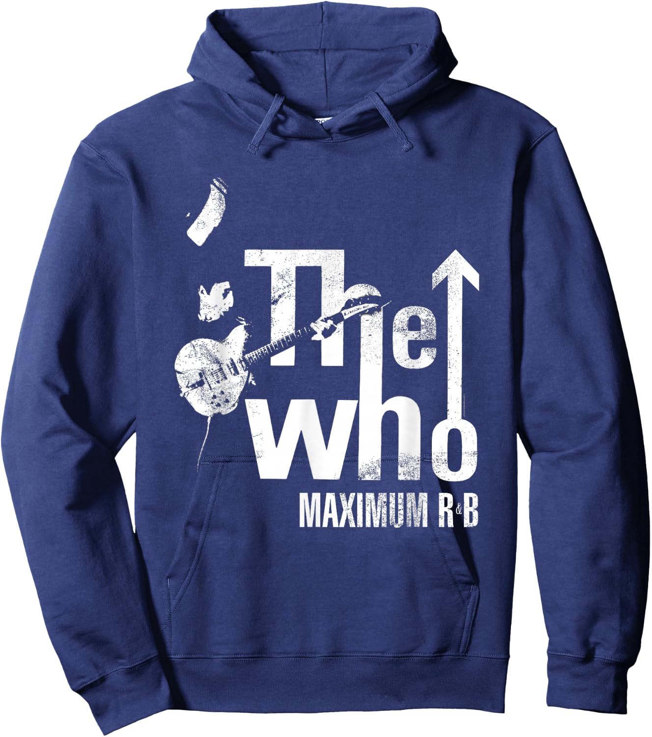 The Who Official Maximum R&B Tour Hoodie - Hoodie | Navy