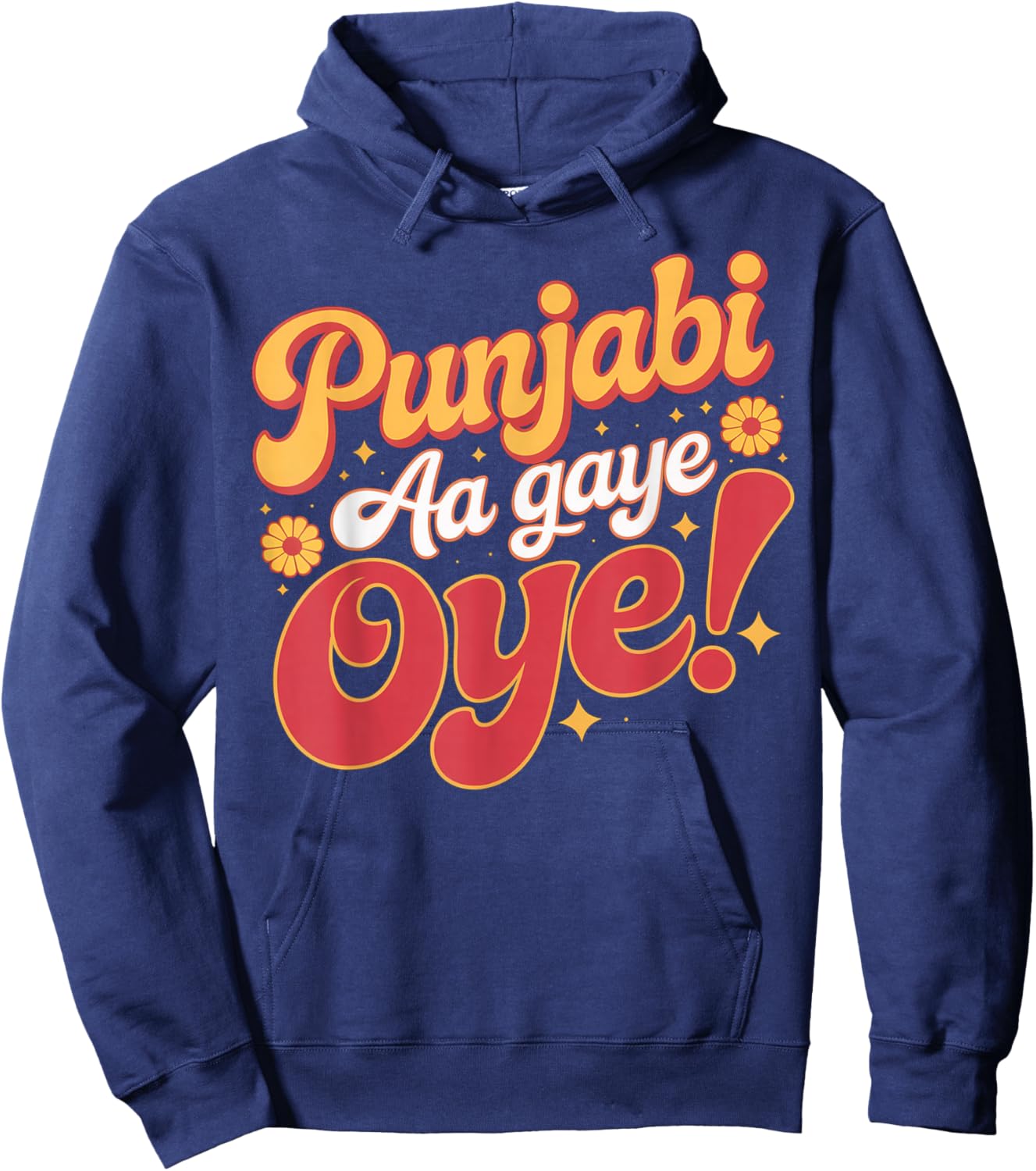Punjabi Aa Gaye Oye Tonight Diljit Dosanjh Hoodie - Hoodie | Navy