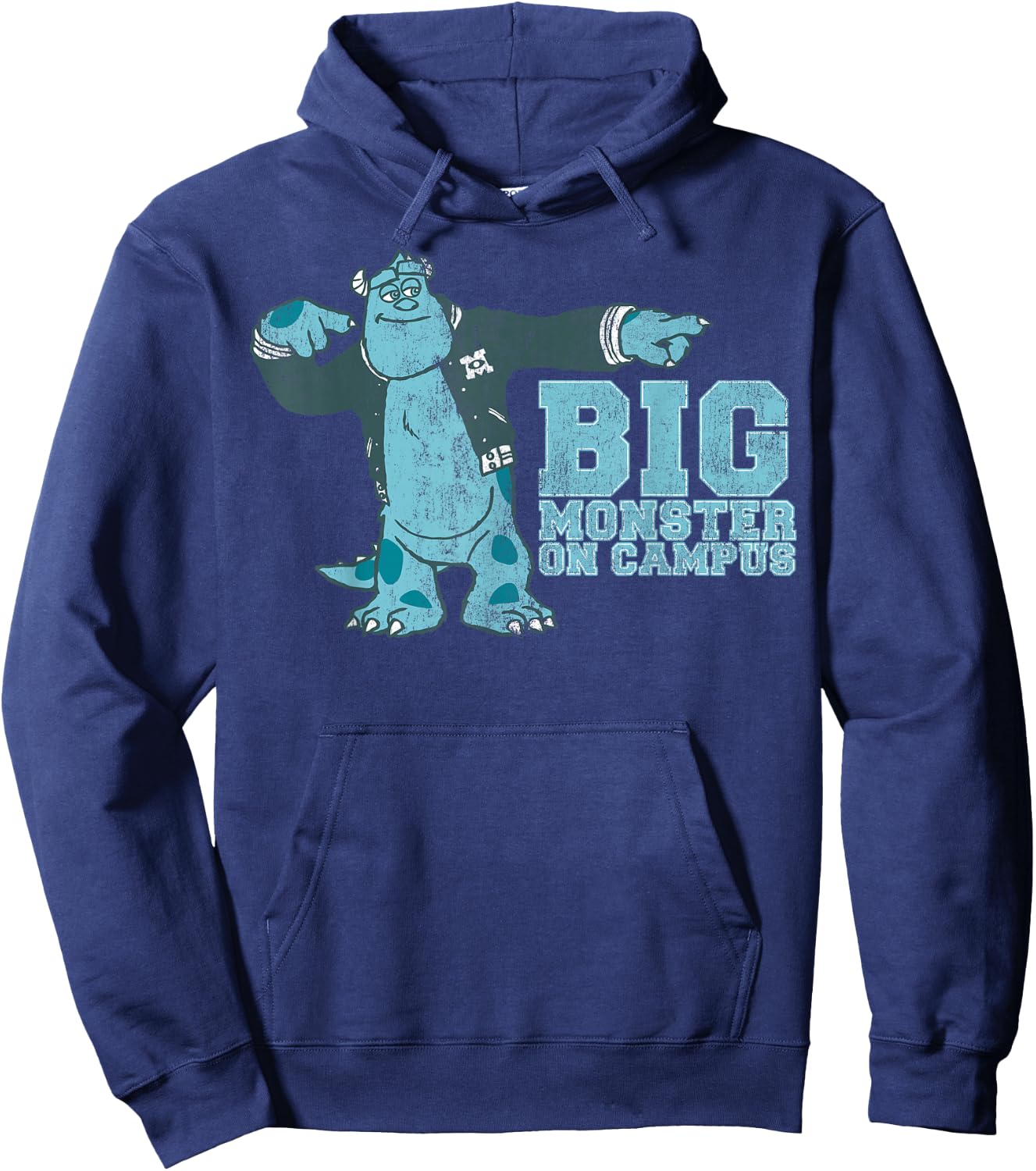 Disney Monsters University Sulley Graphic Hoodie - Hoodie | Navy