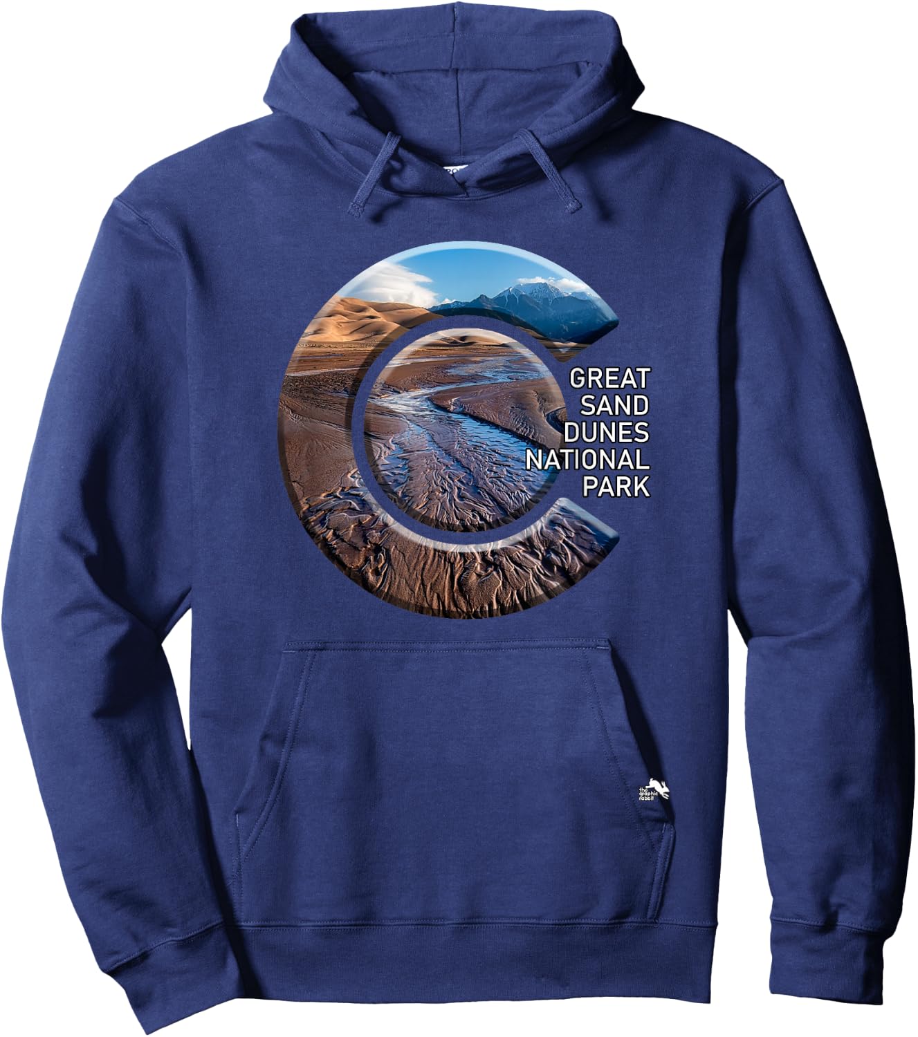 Great Sand Dunes National Park Hoodie - Hoodie | Navy