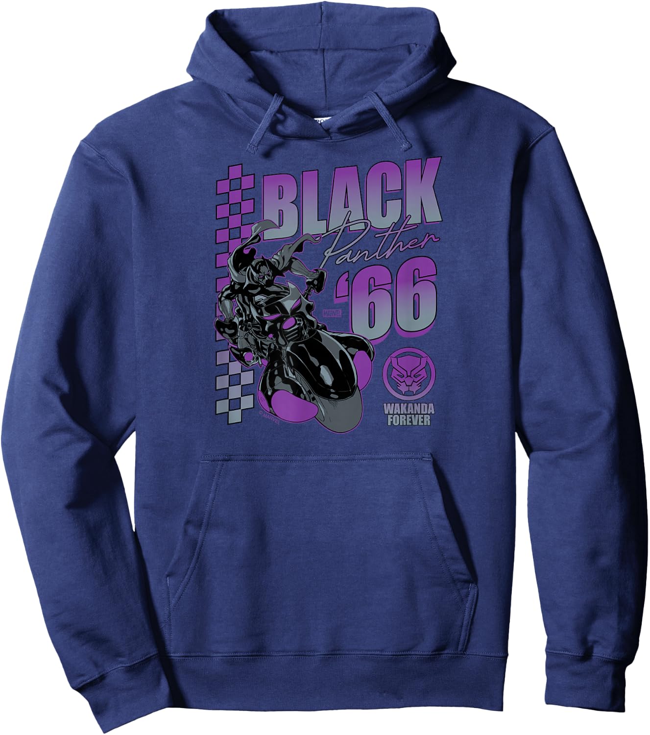 Black Panther - Racing Inspired Hoodie - Hoodie | Navy