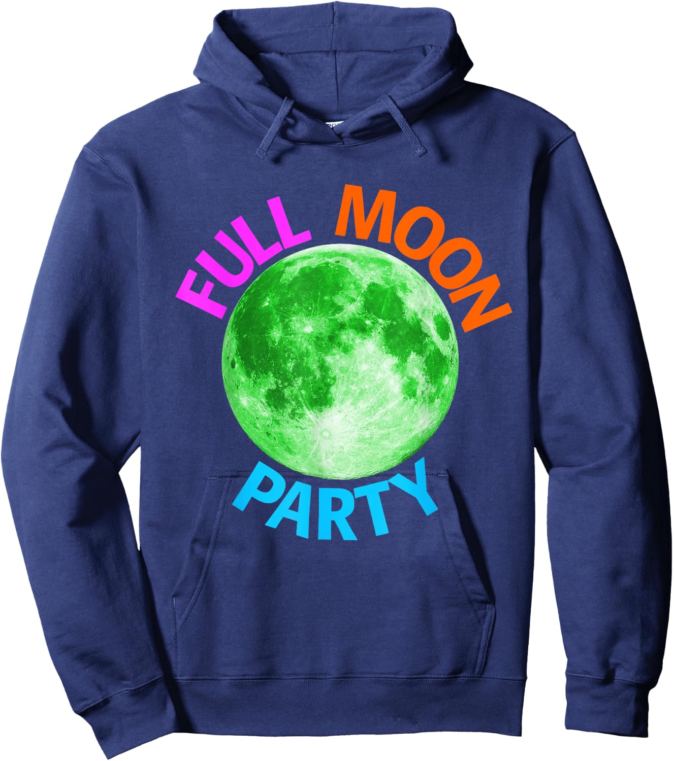 Full Moon Party Hoodie - Hoodie | Navy