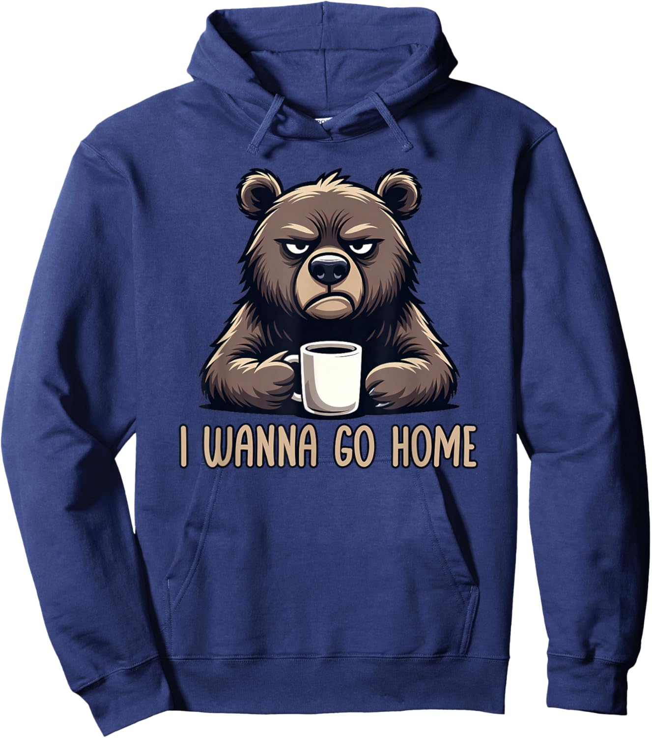 I Wanna Go Home Hoodie - Hoodie | Navy