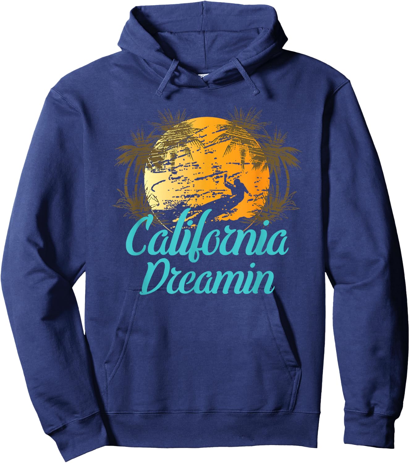 Kids California Dreamin 10 Lemon Hoodie - Hoodie | Navy