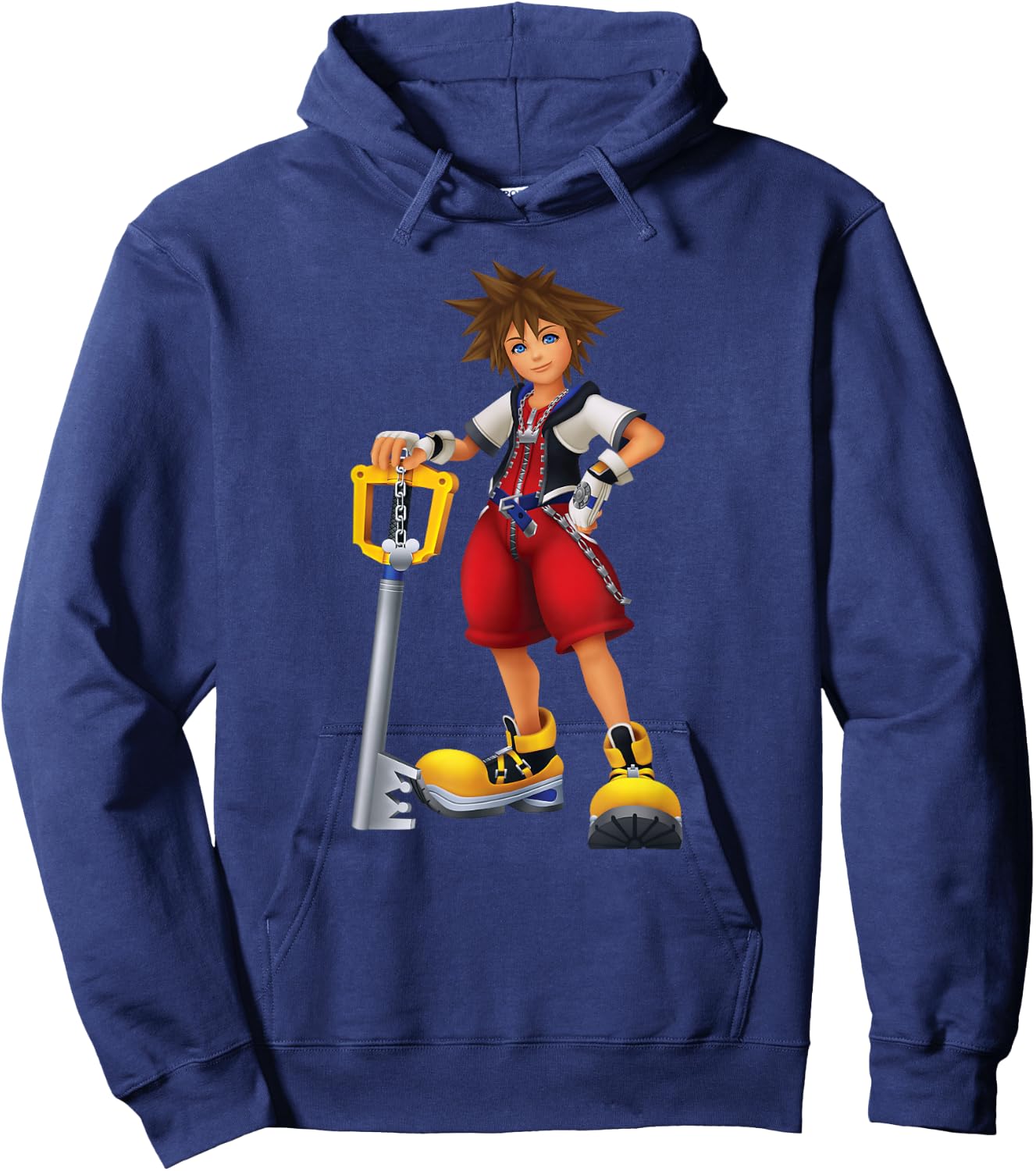 Disney Kingdom Hearts Sora Key Blade Hoodie - Hoodie | Navy