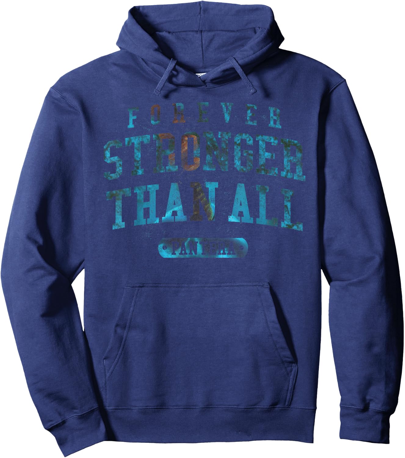 Pantera Official Forever Stronger Than All Blue Hoodie - Hoodie | Navy