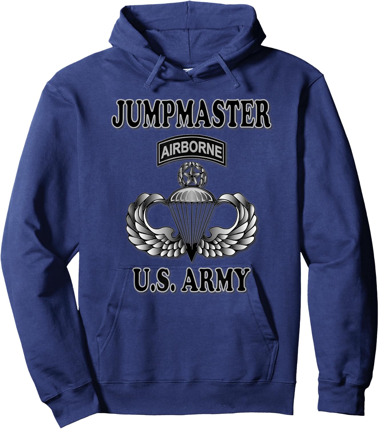 U.S. Army Jumpmaster (Front Design) Hoodie - Hoodie | Navy