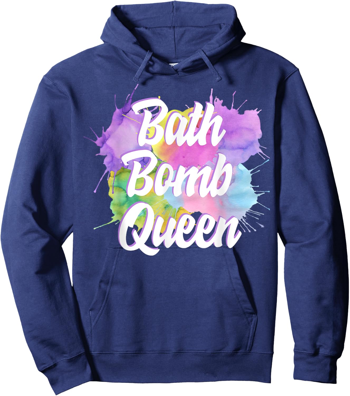 Bath Bomb Maker Queen Birthday Party Gift Hoodie - Hoodie | Navy