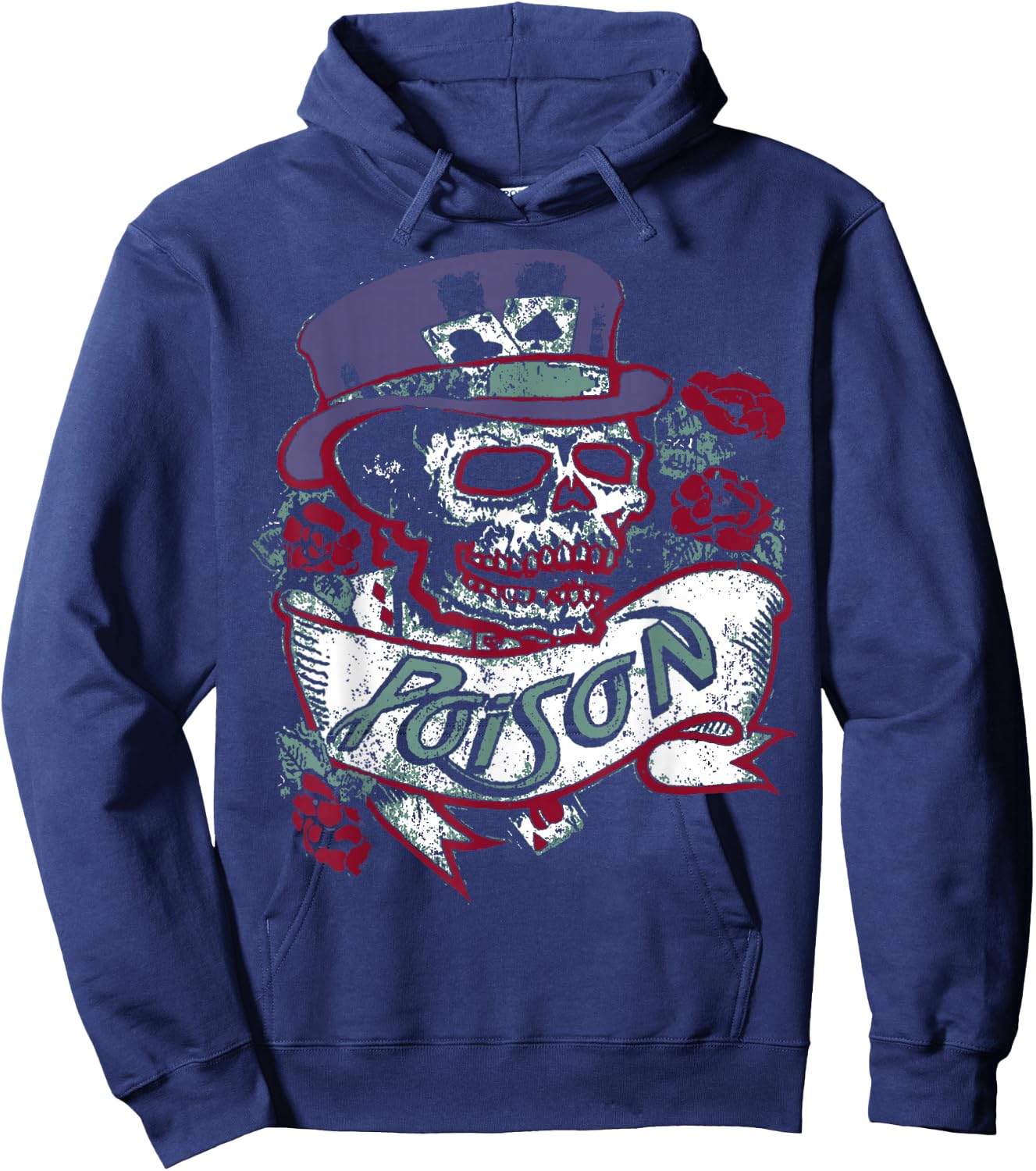 Poison - Greatest Hits Hoodie - Hoodie | Navy