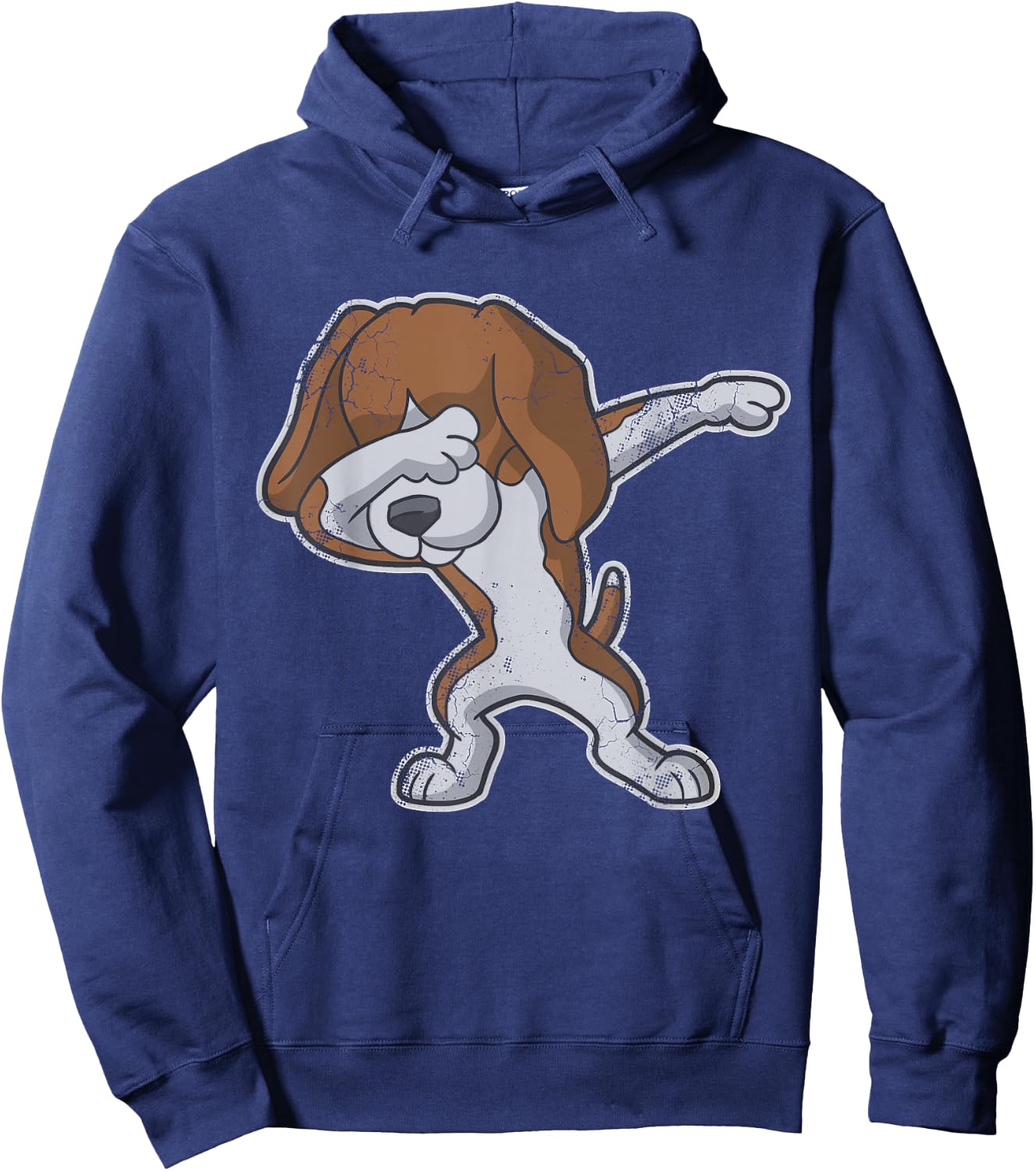 Beagle Dabbing Dog Dab Dance Women Girls Kids Hoodie - Hoodie | Navy