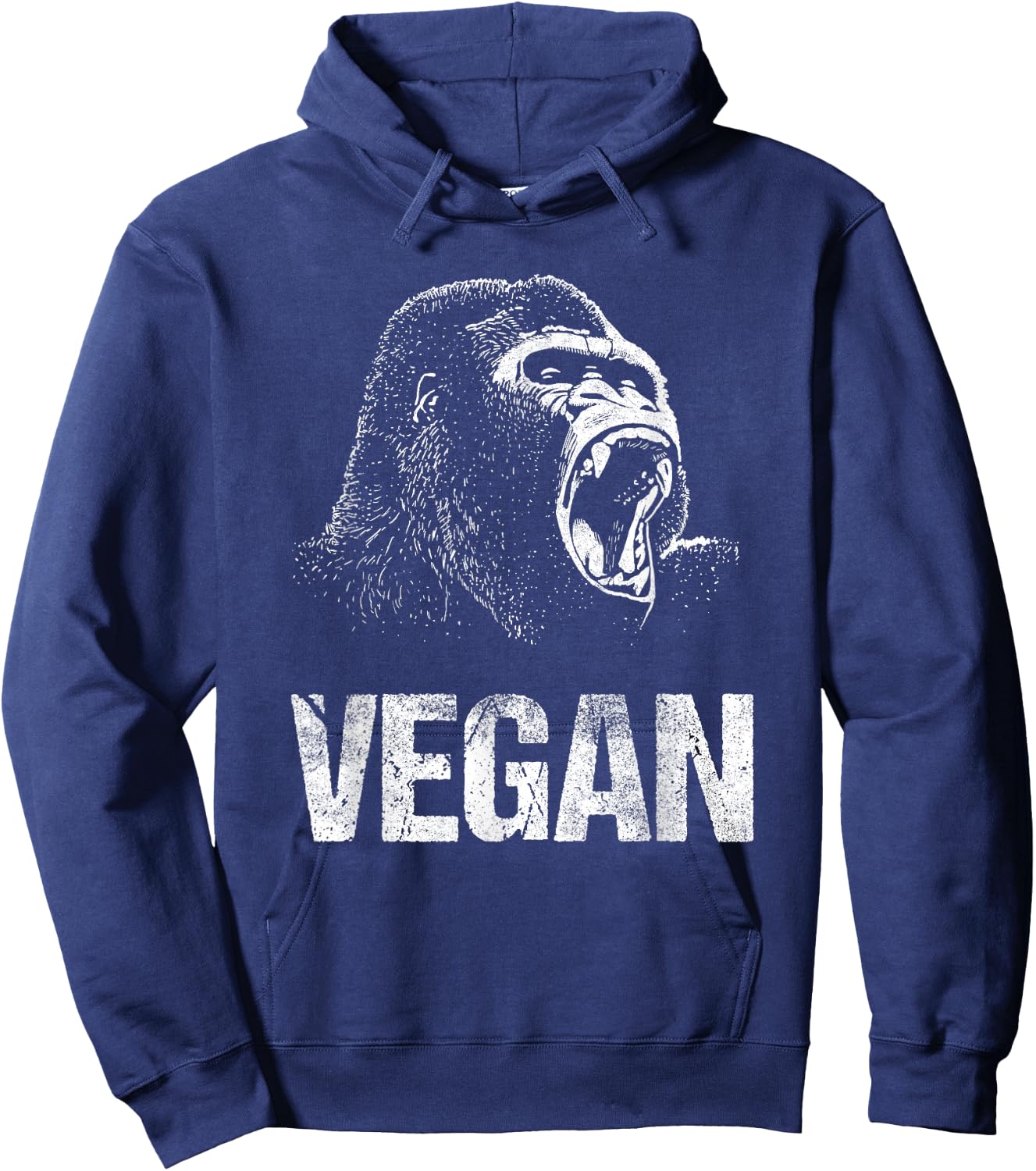 Vegan / Cool Vegetarian Food Hoodie - Hoodie | Navy