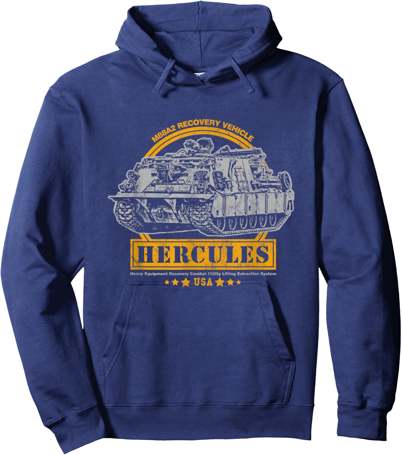 M88 Recovery Vehicle - M88A2 HERCULES ARV Hoodie - Hoodie | Navy