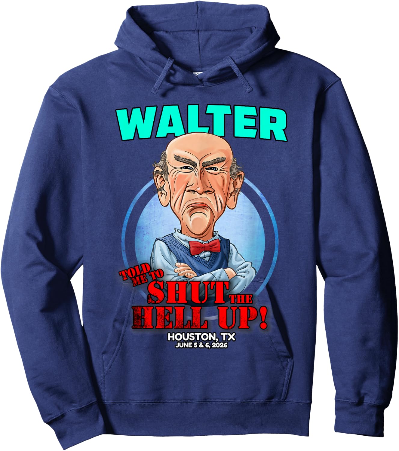Walter Houston, TX (2026) Hoodie - Hoodie | Navy
