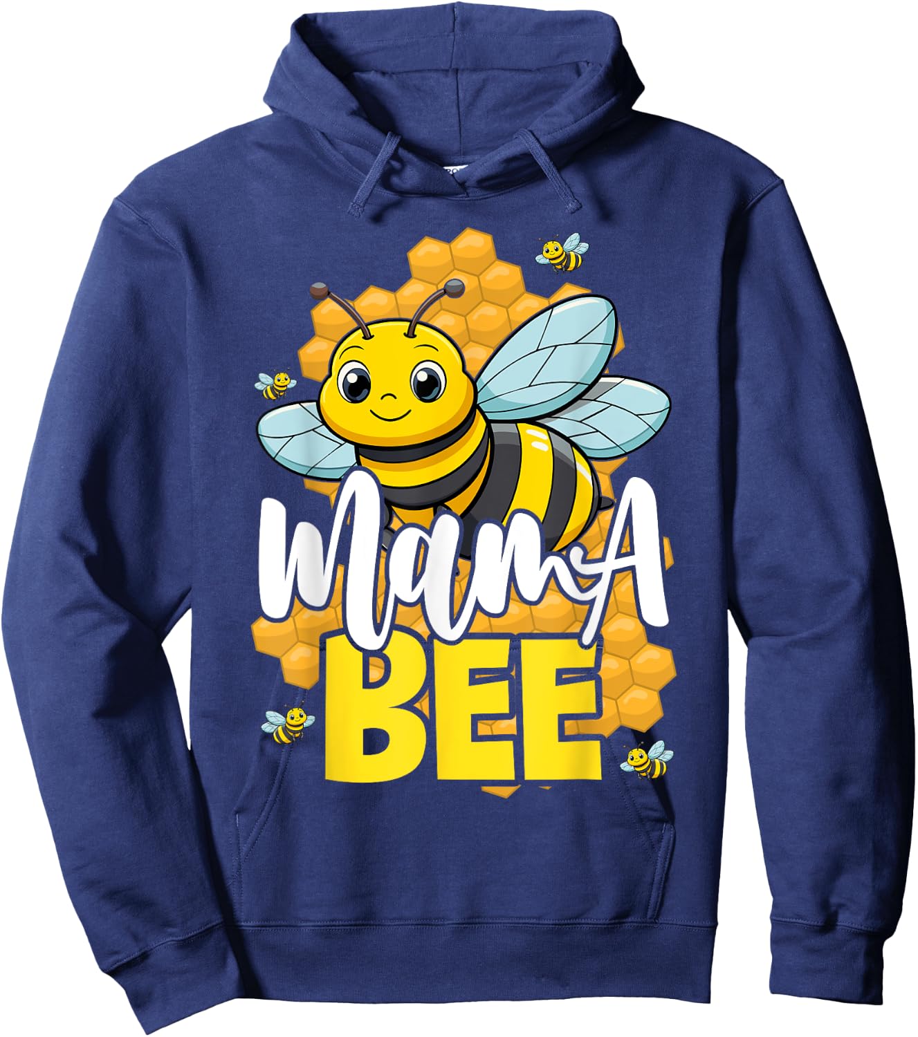 Mama Bee Family Bee First Bee Day Outfits Hoodie - Hoodie | Navy