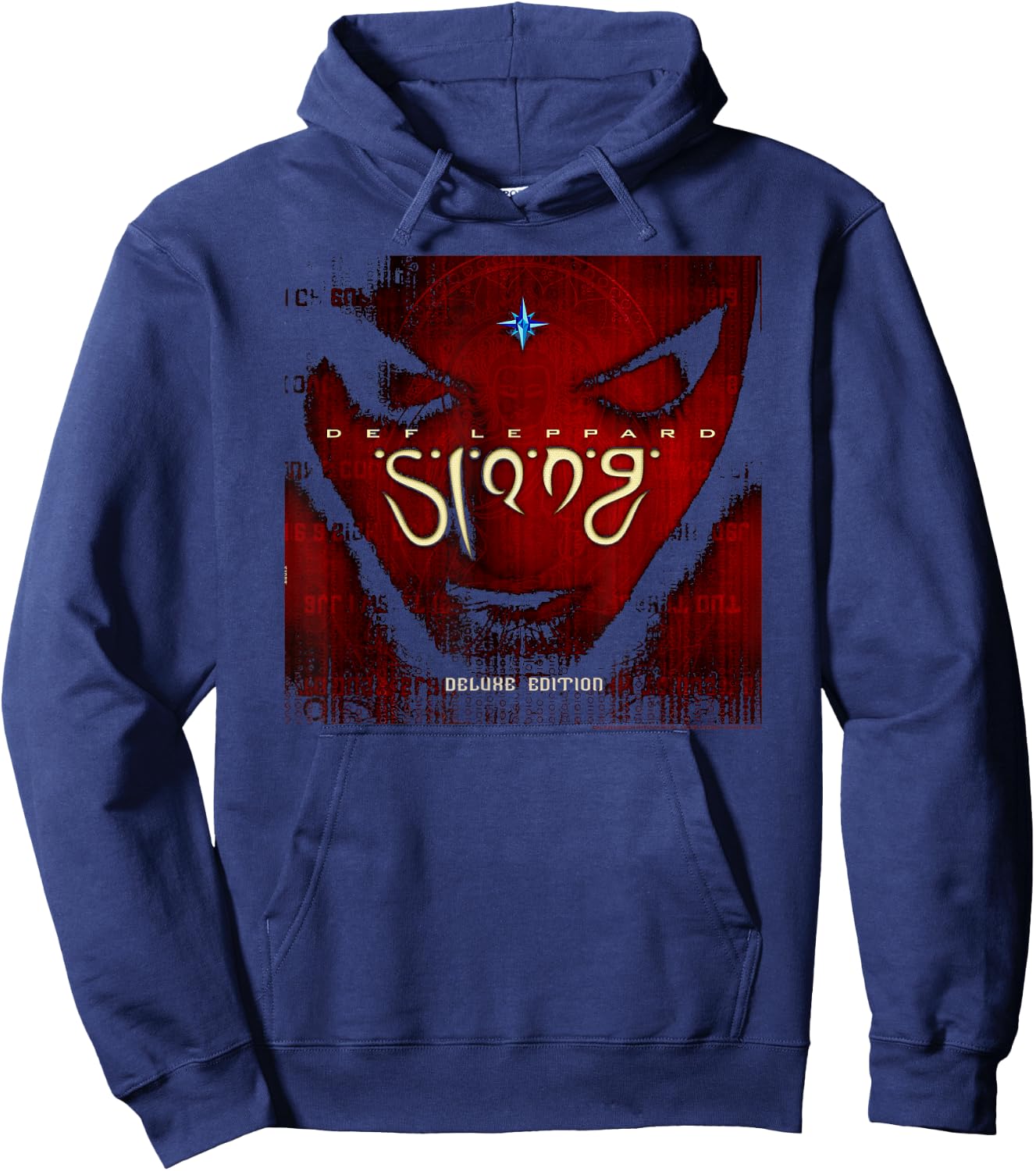 Def Leppard - Slang Hoodie - Hoodie | Navy