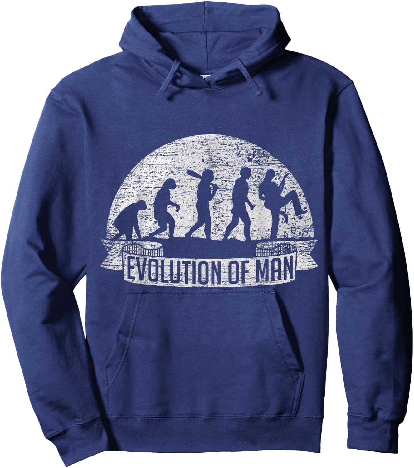 Evolution Guitar Hoodie - Hoodie | Navy