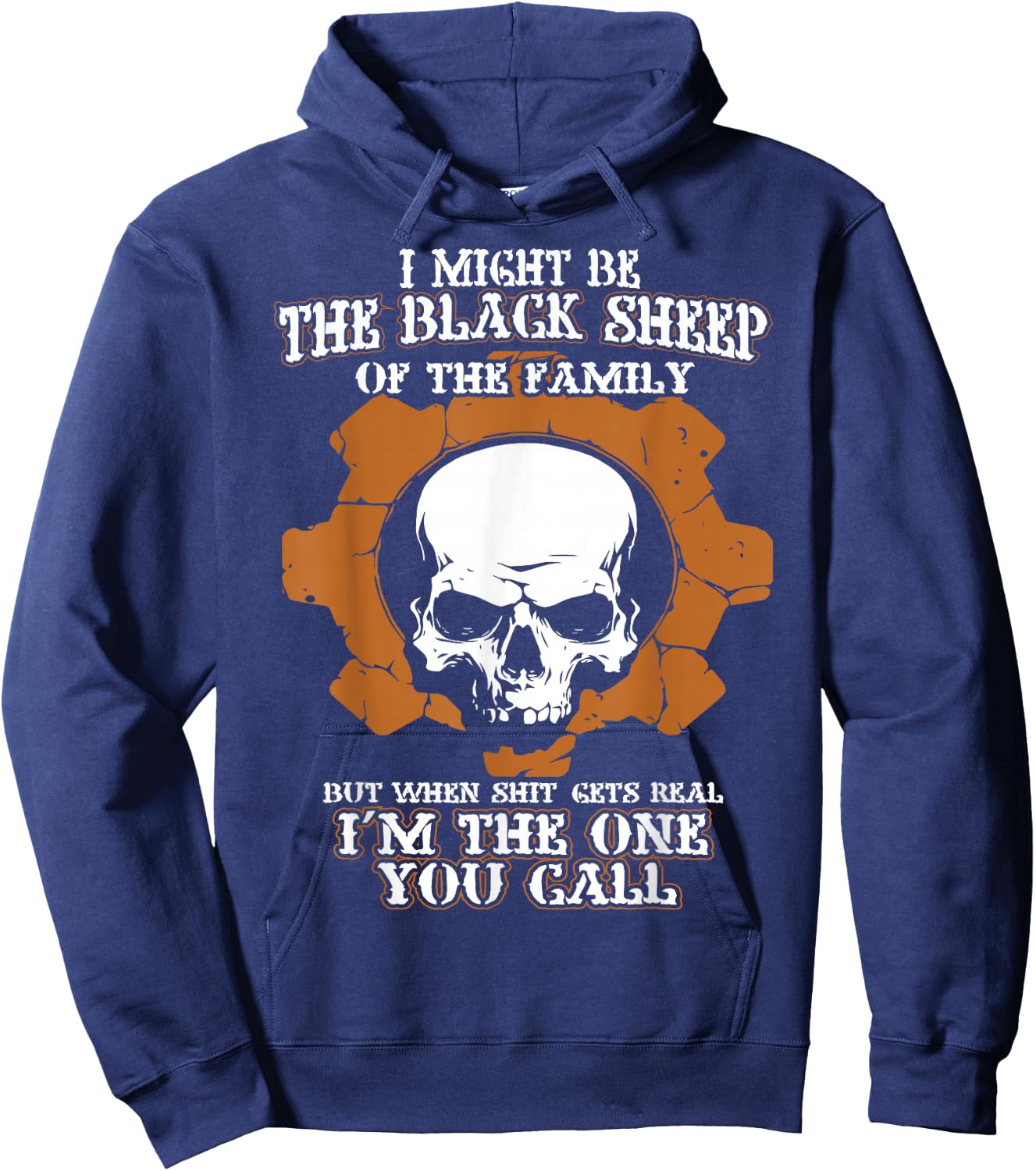 I Might Be The Black Sheep Of The Family Hoodie - Hoodie | Navy