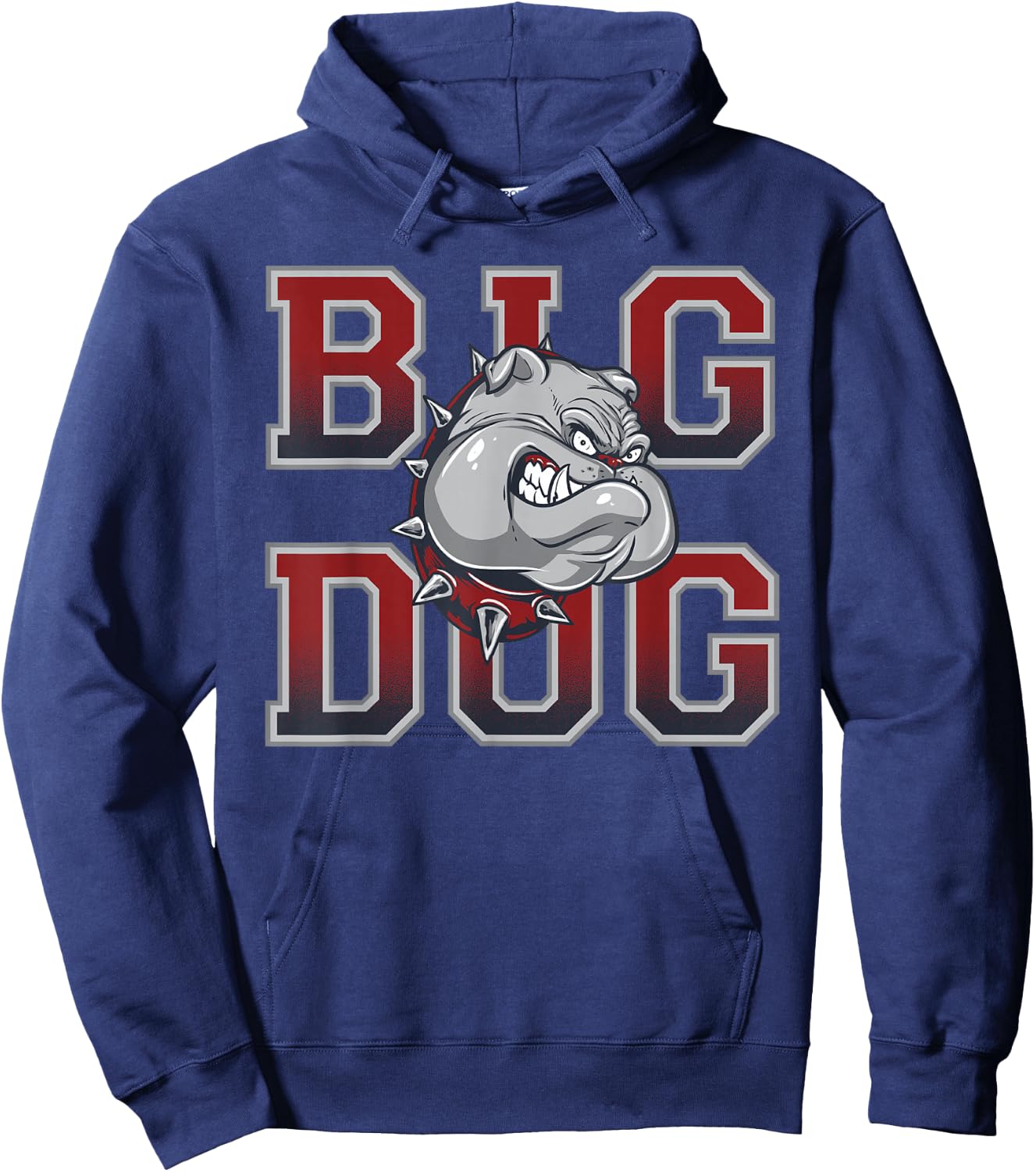 Big Dog Bulldog Hoodie - Hoodie | Navy