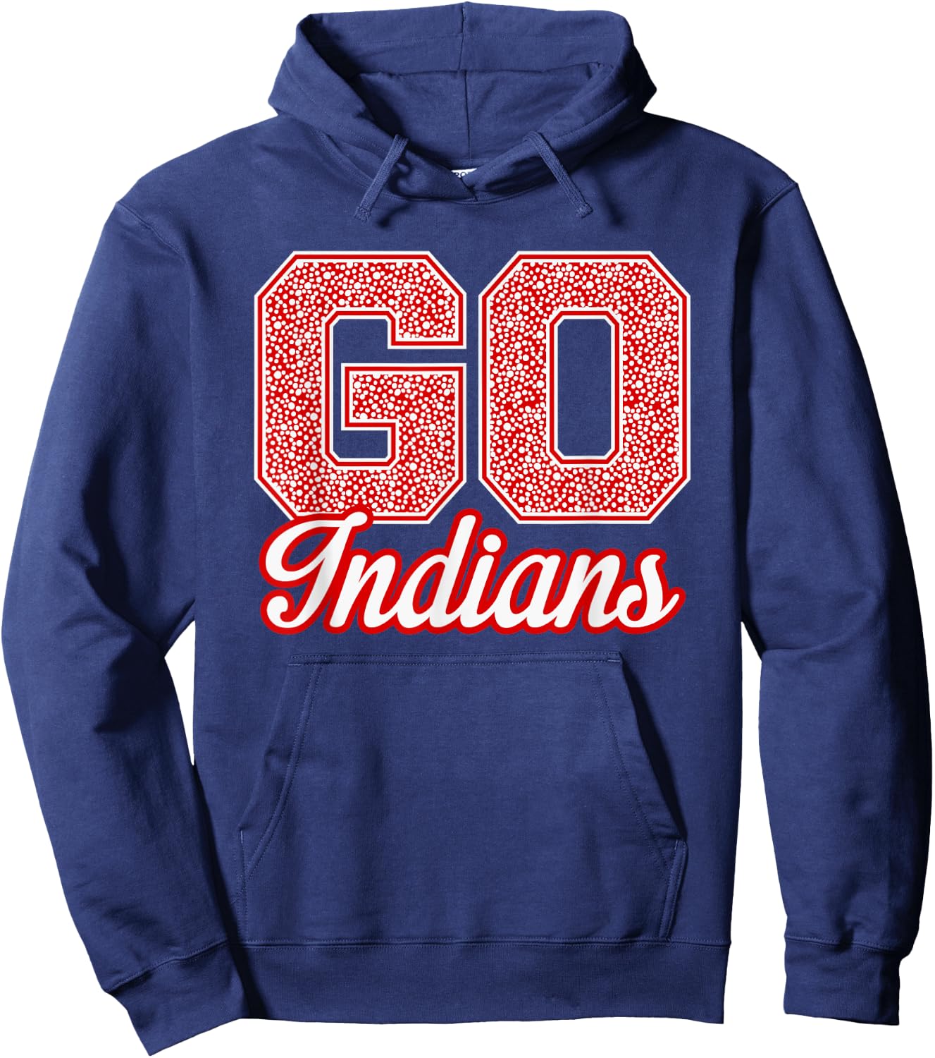 Bridgeport Indians GO! School Pride Hoodie - Hoodie | Navy